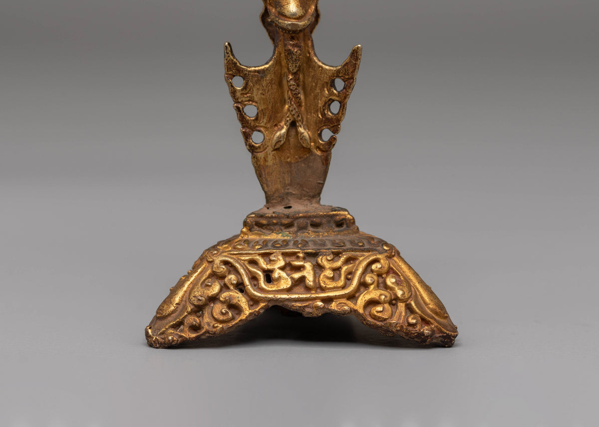 Handcrafted Ganesha Phurba for Rituals | Tibetan Buddhist Tantric Dagger