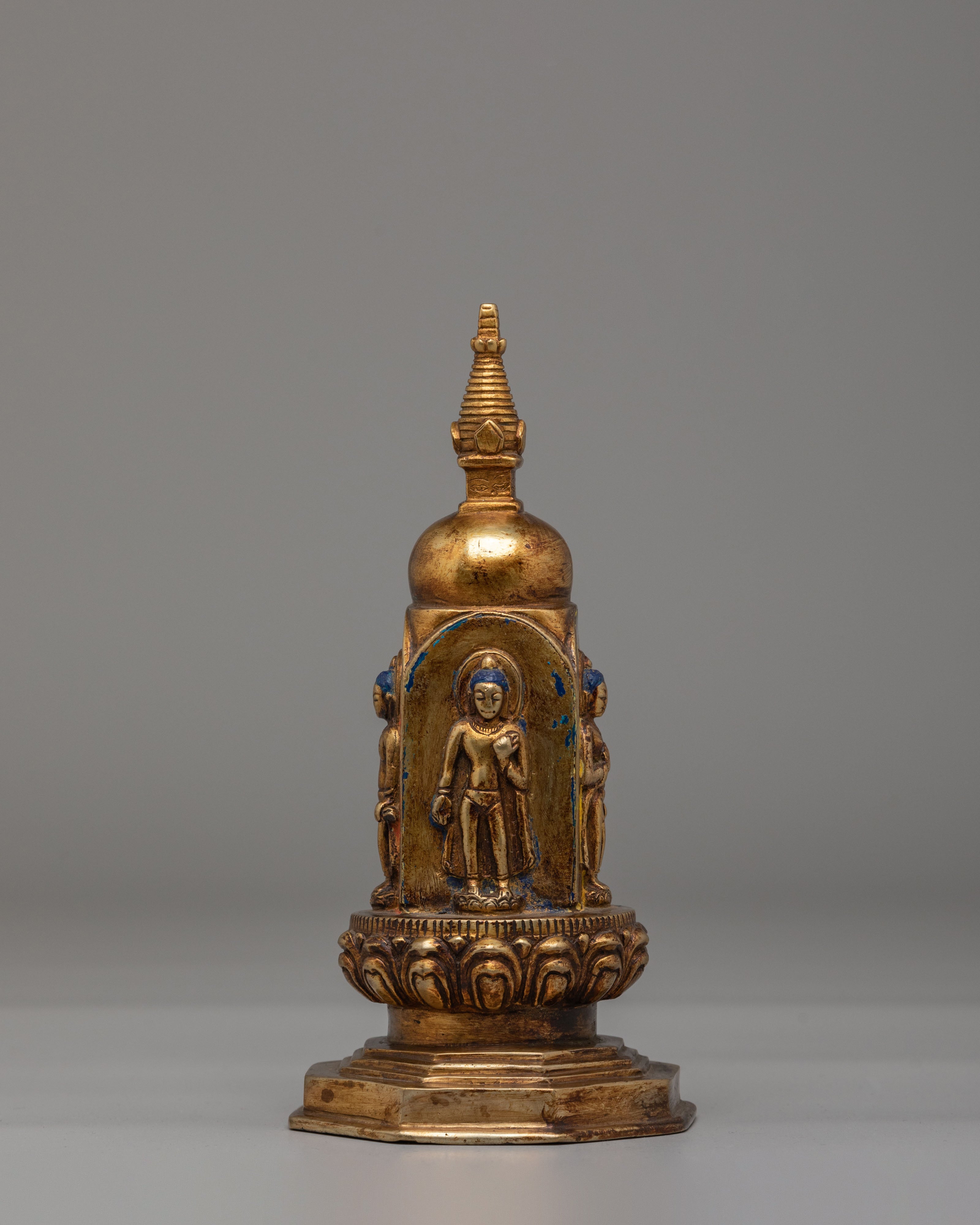 Tibetan Enlightenment Buddha Stupa | Symbol of Spiritual Awakening