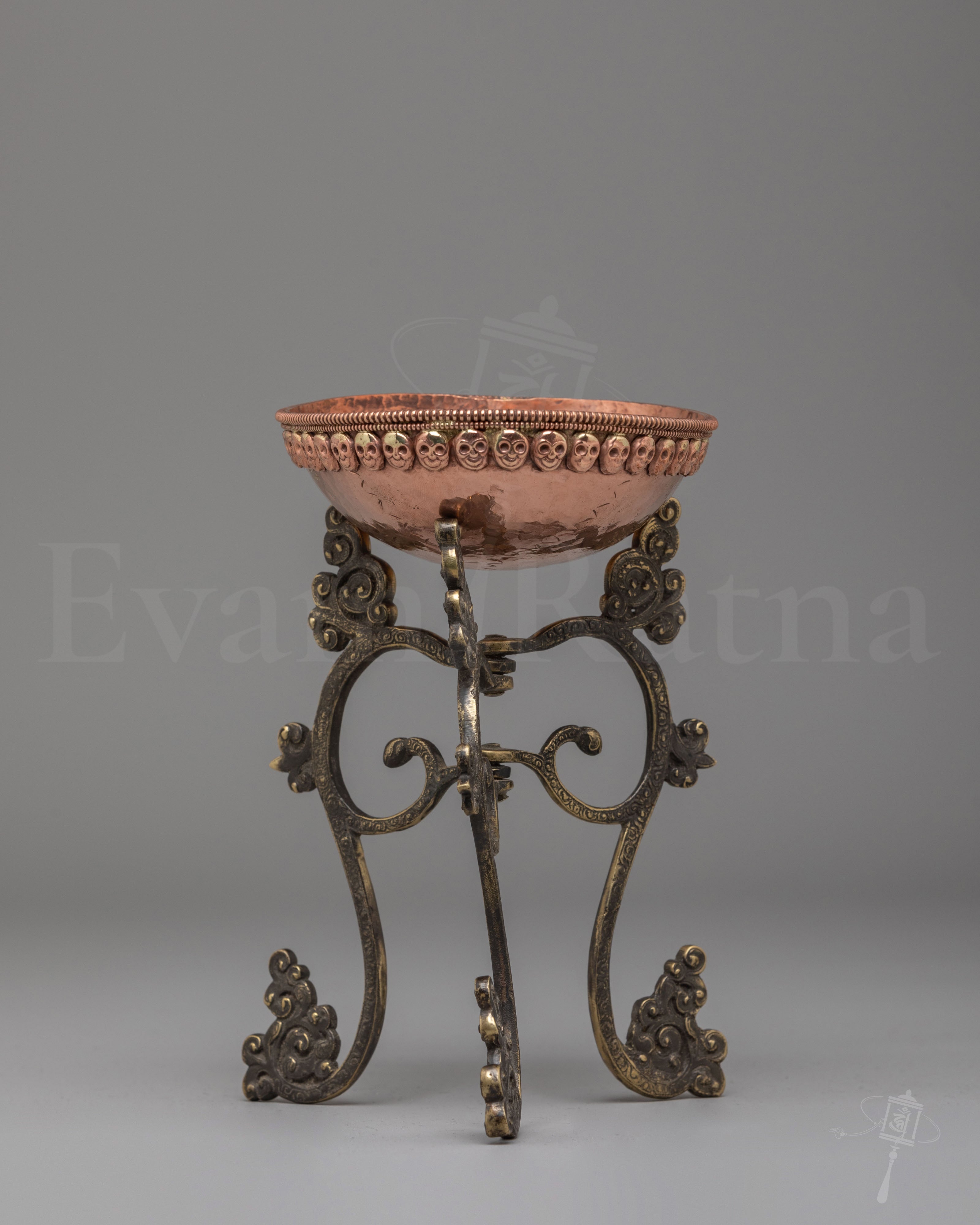 Sacred Buddhist Ritual Kapala Set
