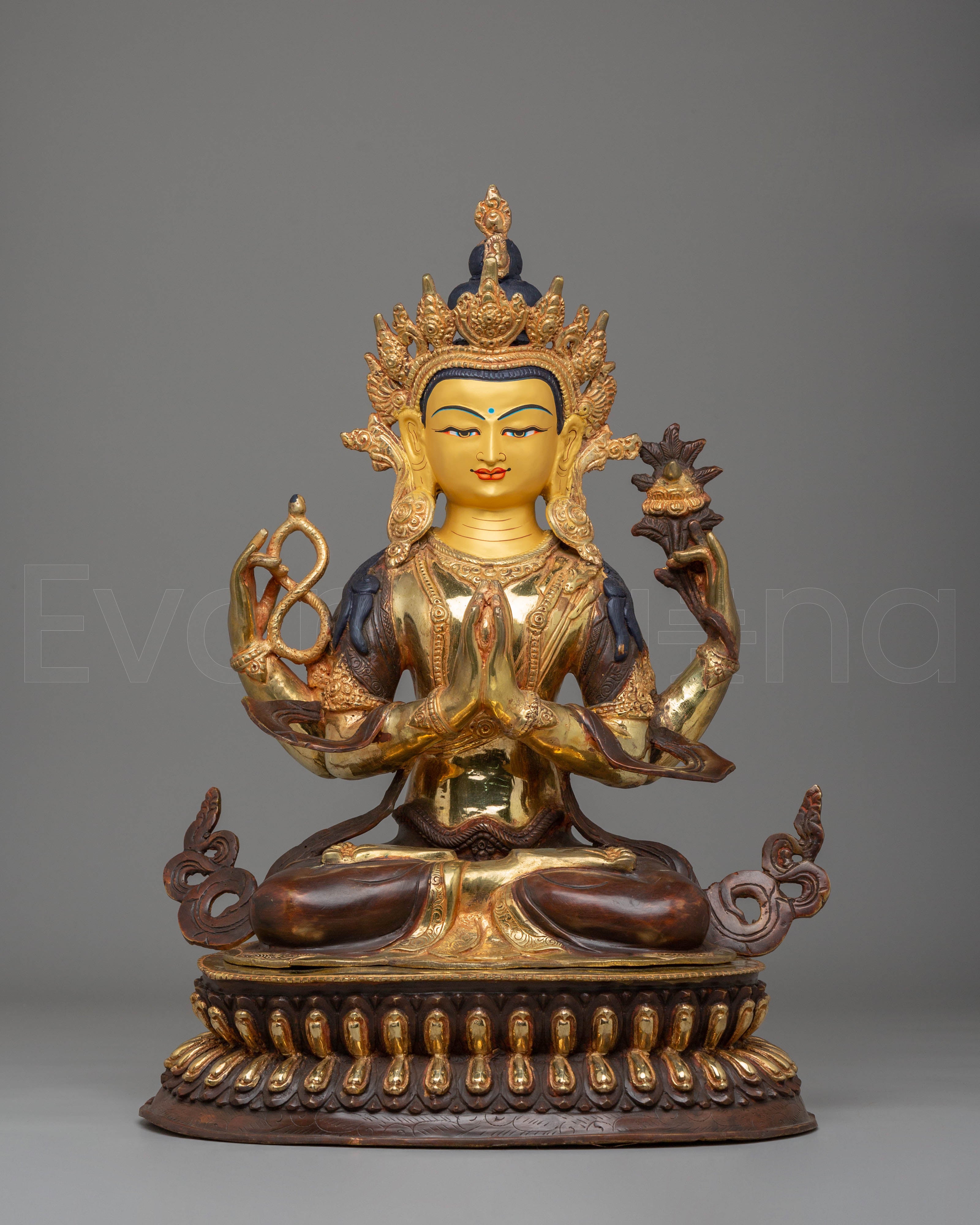 Spiritual Chenrezig Meditation Statue