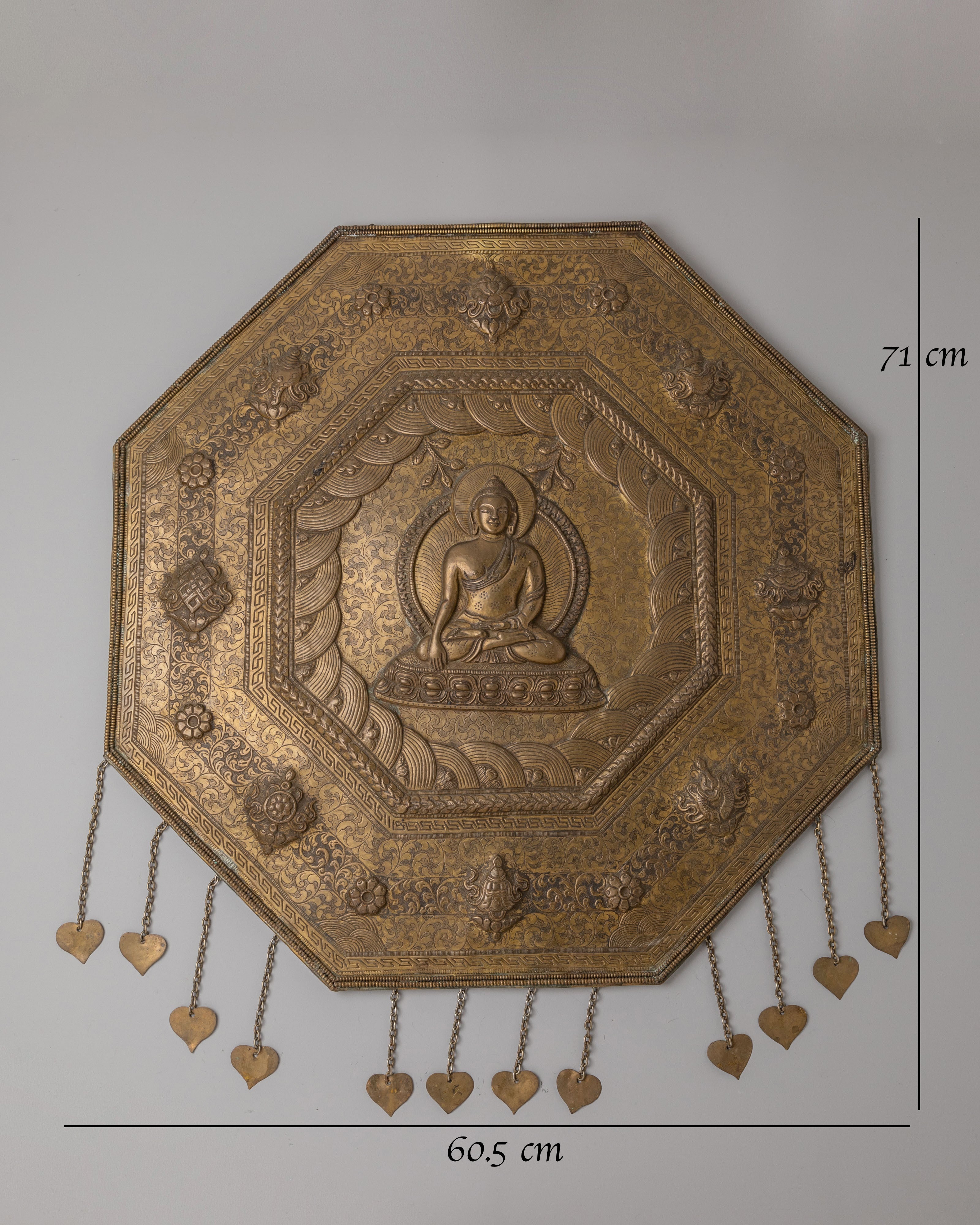 Shakyamuni Buddha Altar Wall Hanging | Symbol of Spiritual Awakening