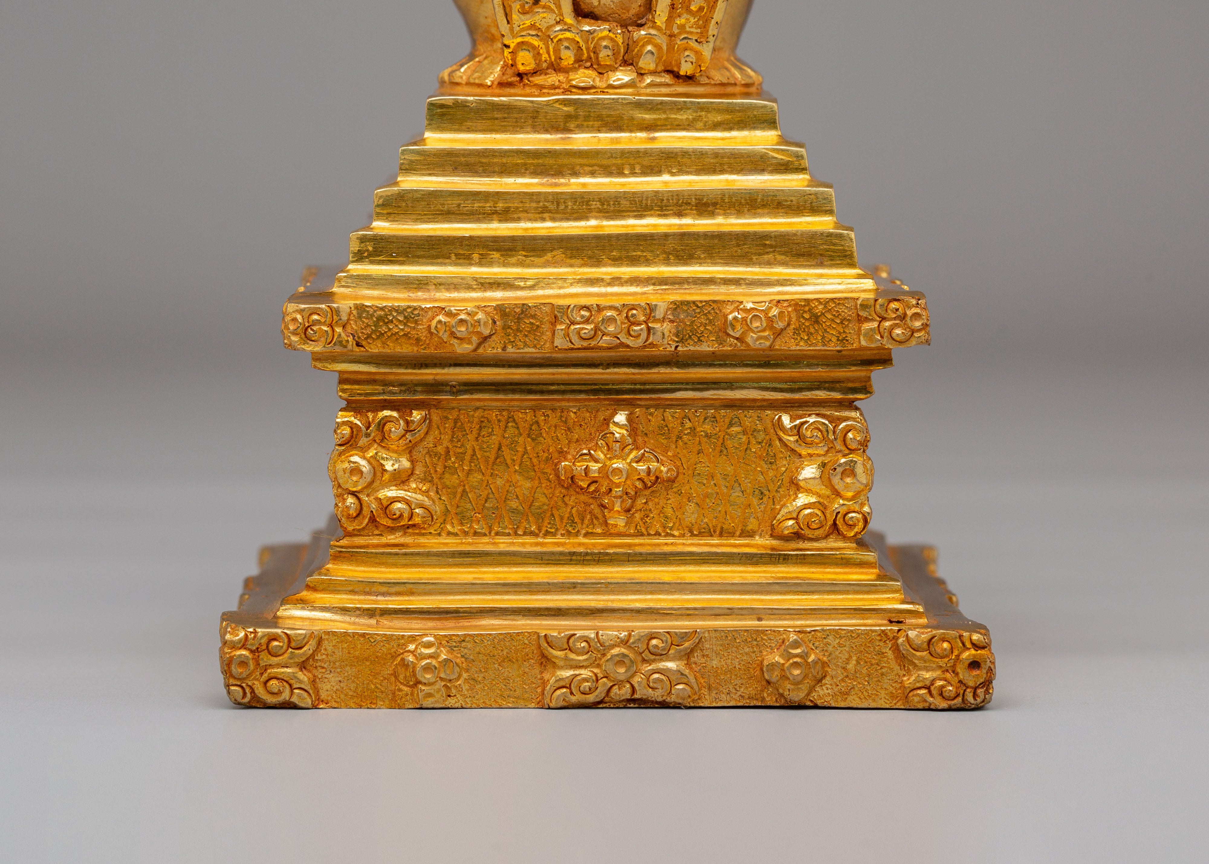 Handmade Sacred Stupa | Traditional Tibetan Artwork