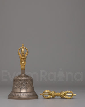Copper Brass Dorje and Bell