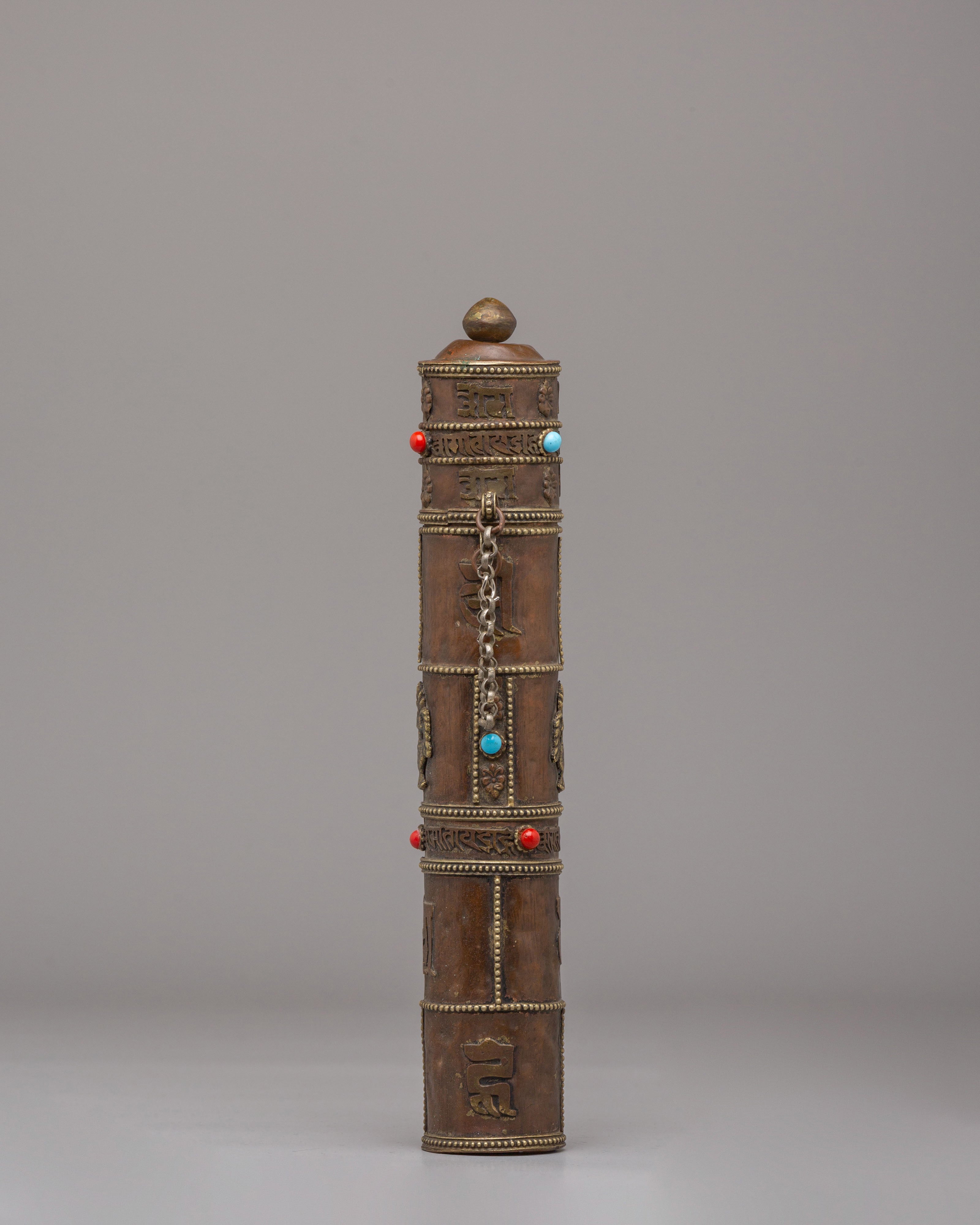 Vajrayana Ritual Incense Holder | Tibetan Buddhist Copper Burner