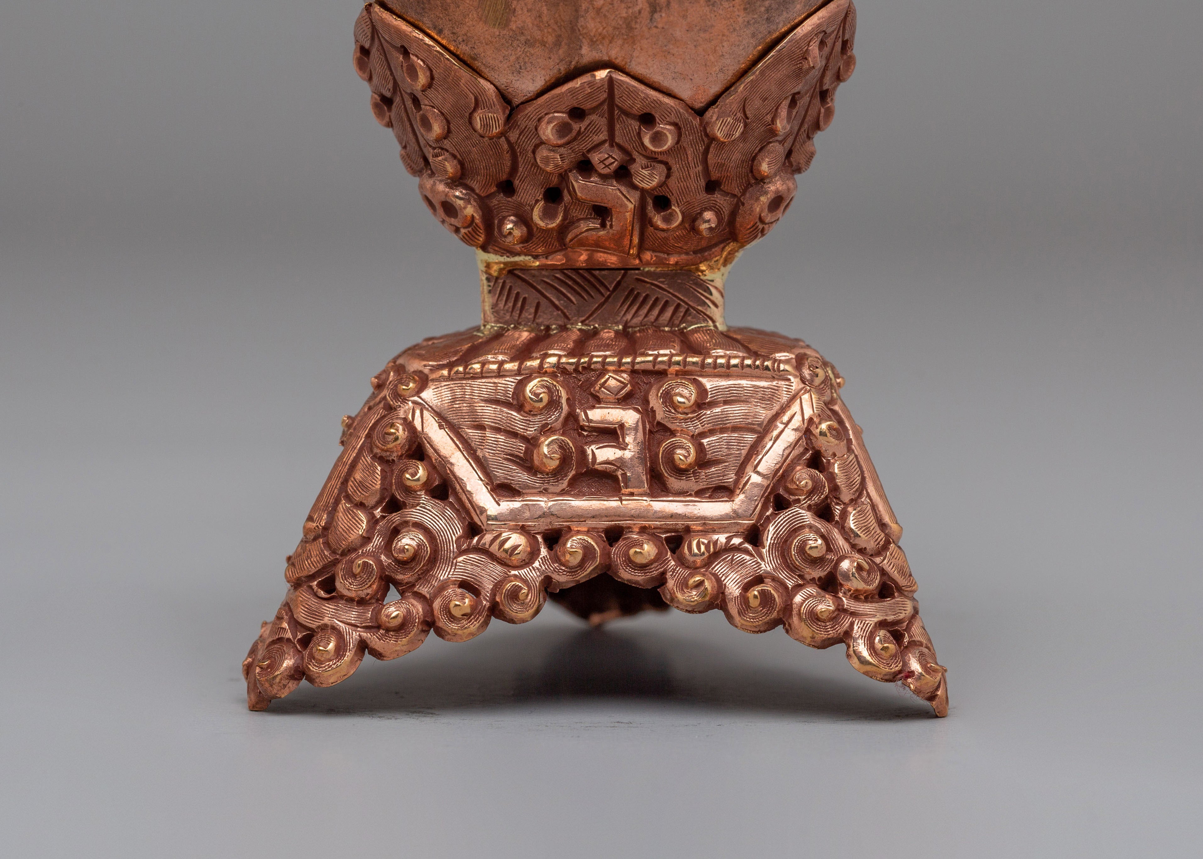 Himalayan Kapala Offering Vessel | Ritual Vessel for Spiritual Ceremonies