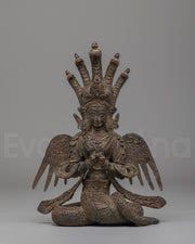 Handcrafted Naag Kanya Statue