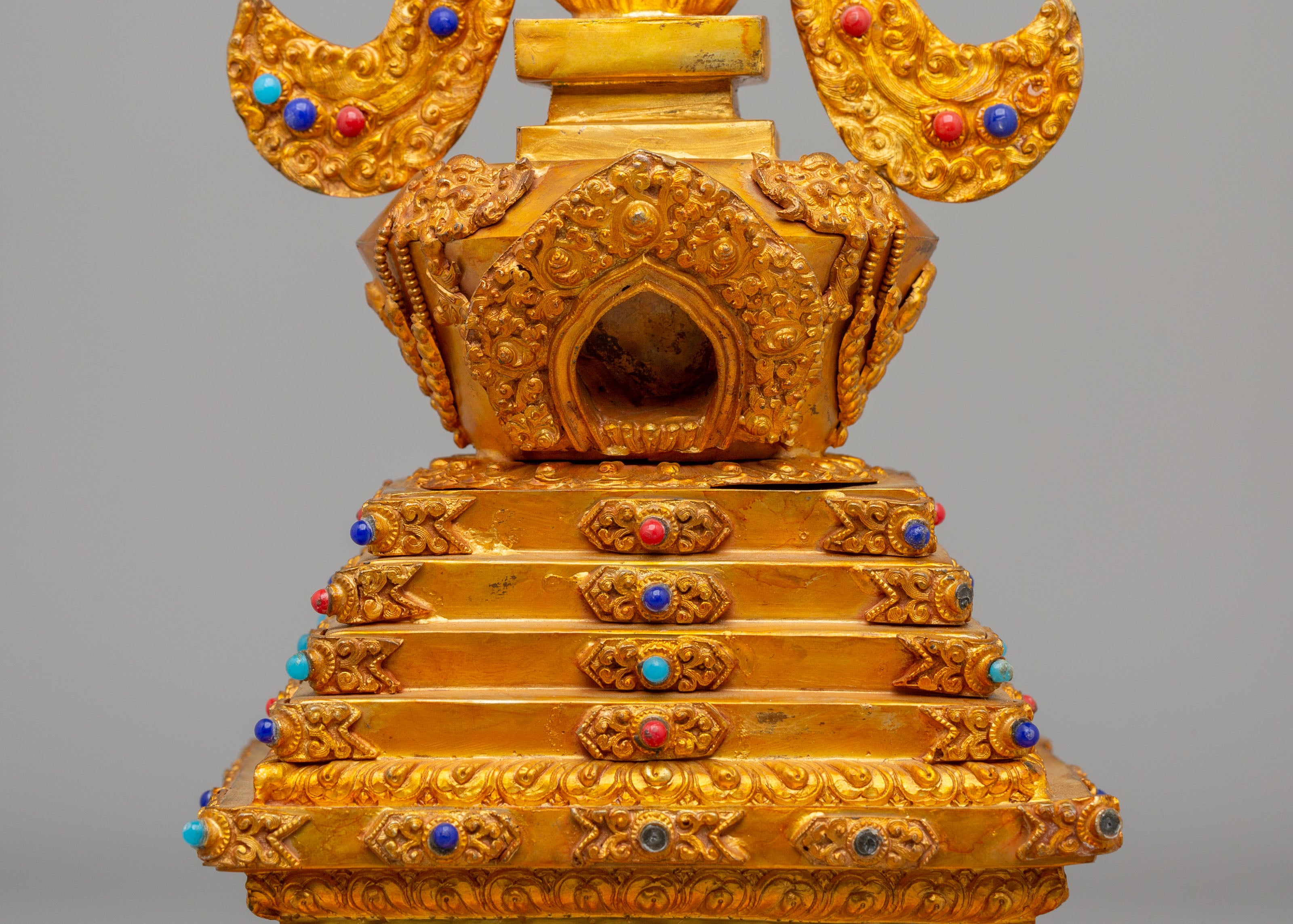 Spiritual Buddhist Enlightenment Stupa | Sacred Symbol of Awakening