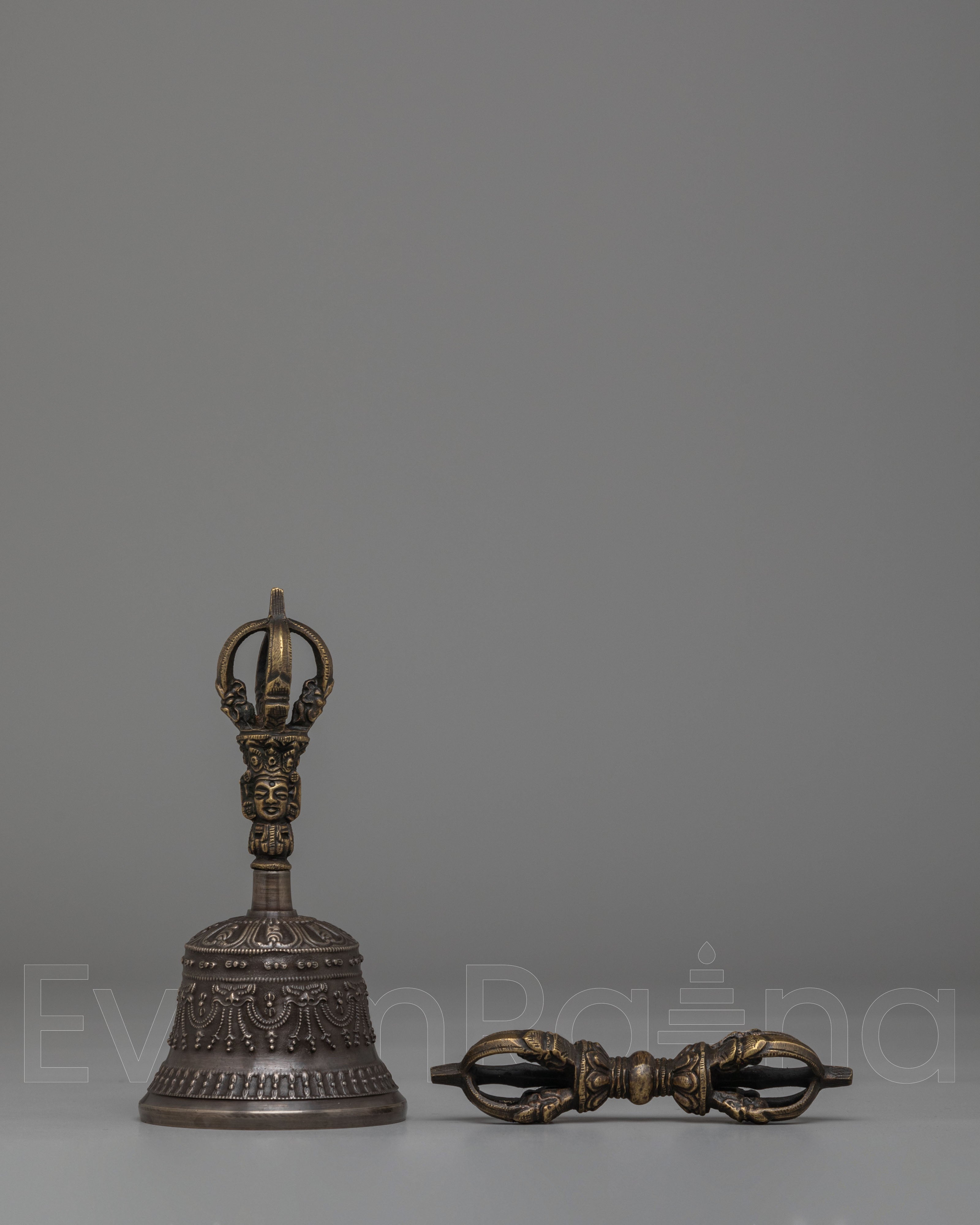 Handmade Vajra and Bell Set