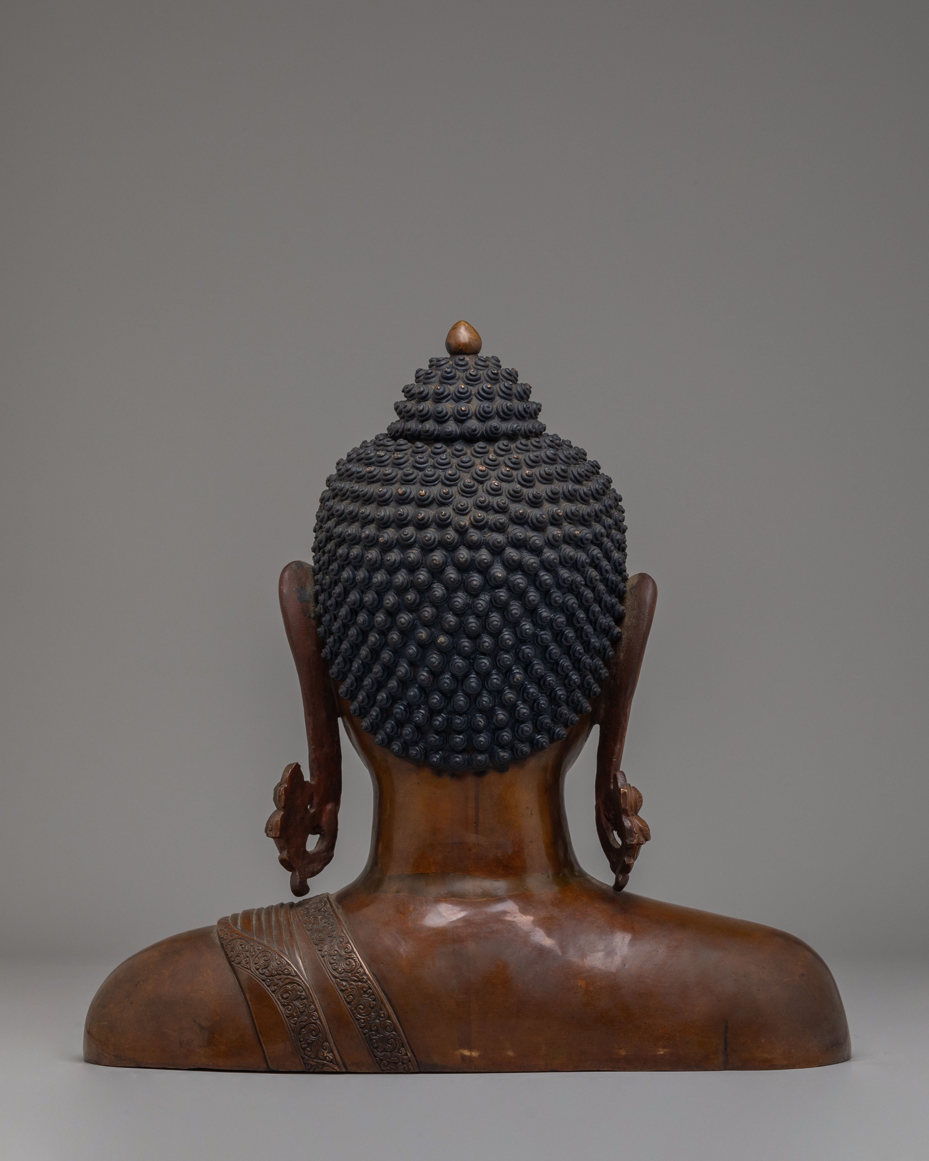 Himalayan Buddha Head Sculpture | Handcrafted Statue for Meditation
