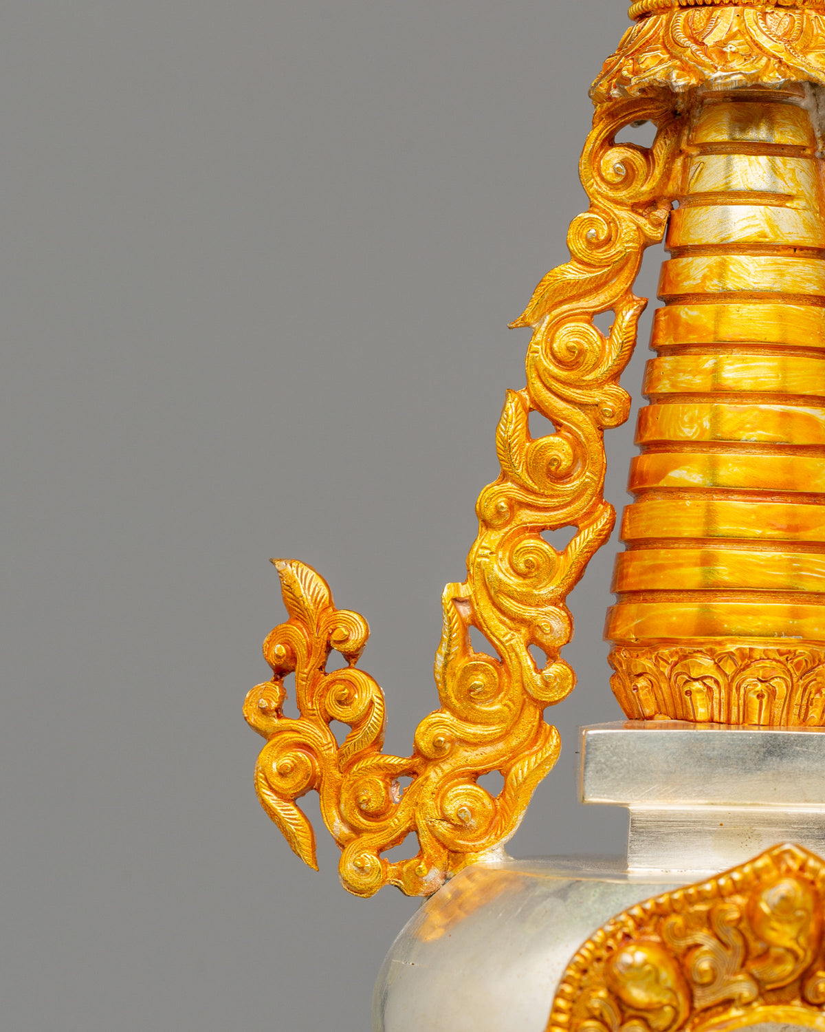 Scared Tibetan Stupa | Handcrafted Buddhist Shrine