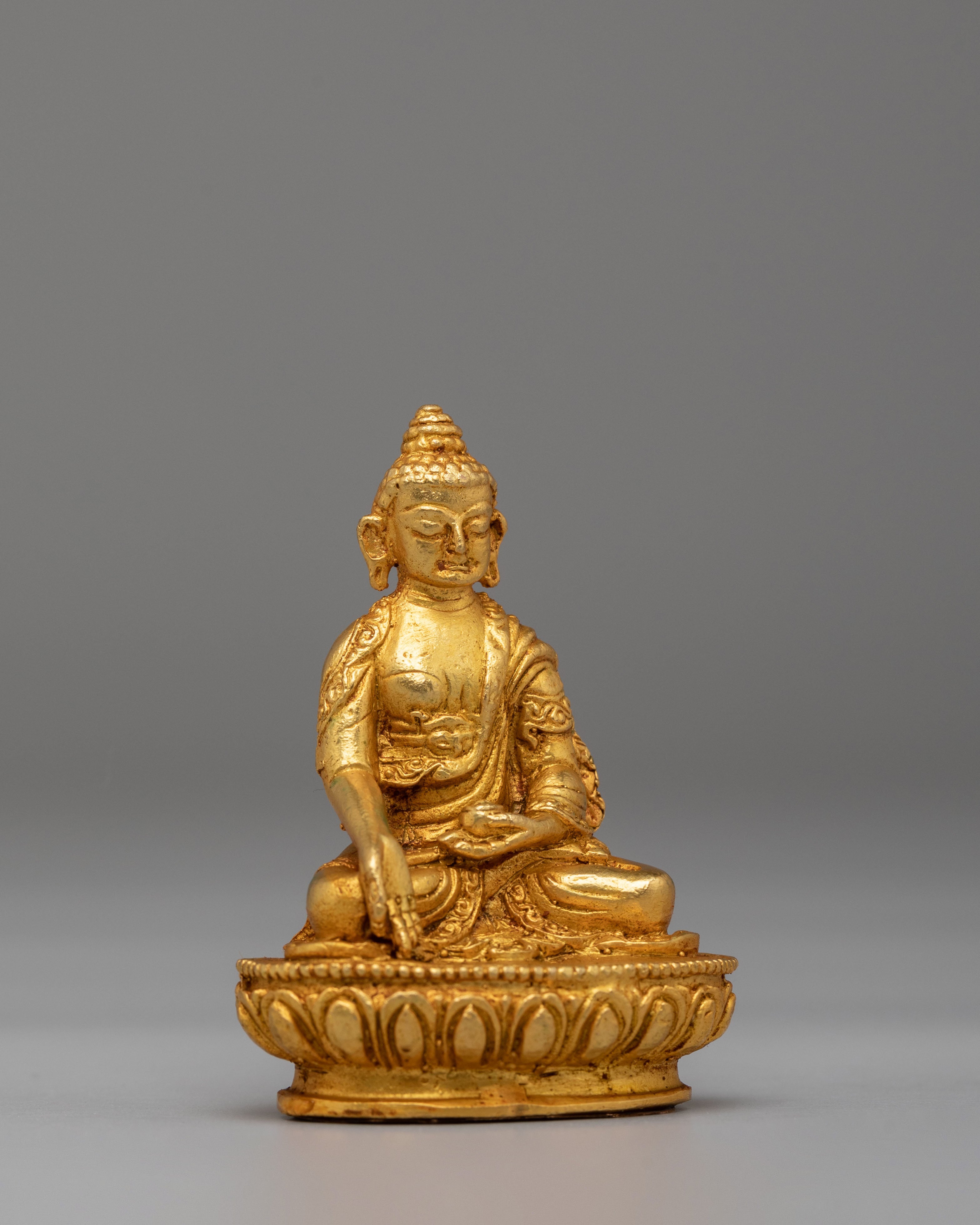 Ratnasambhava Prosperity Buddha Sculpture | Tibetan Buddhist Statue