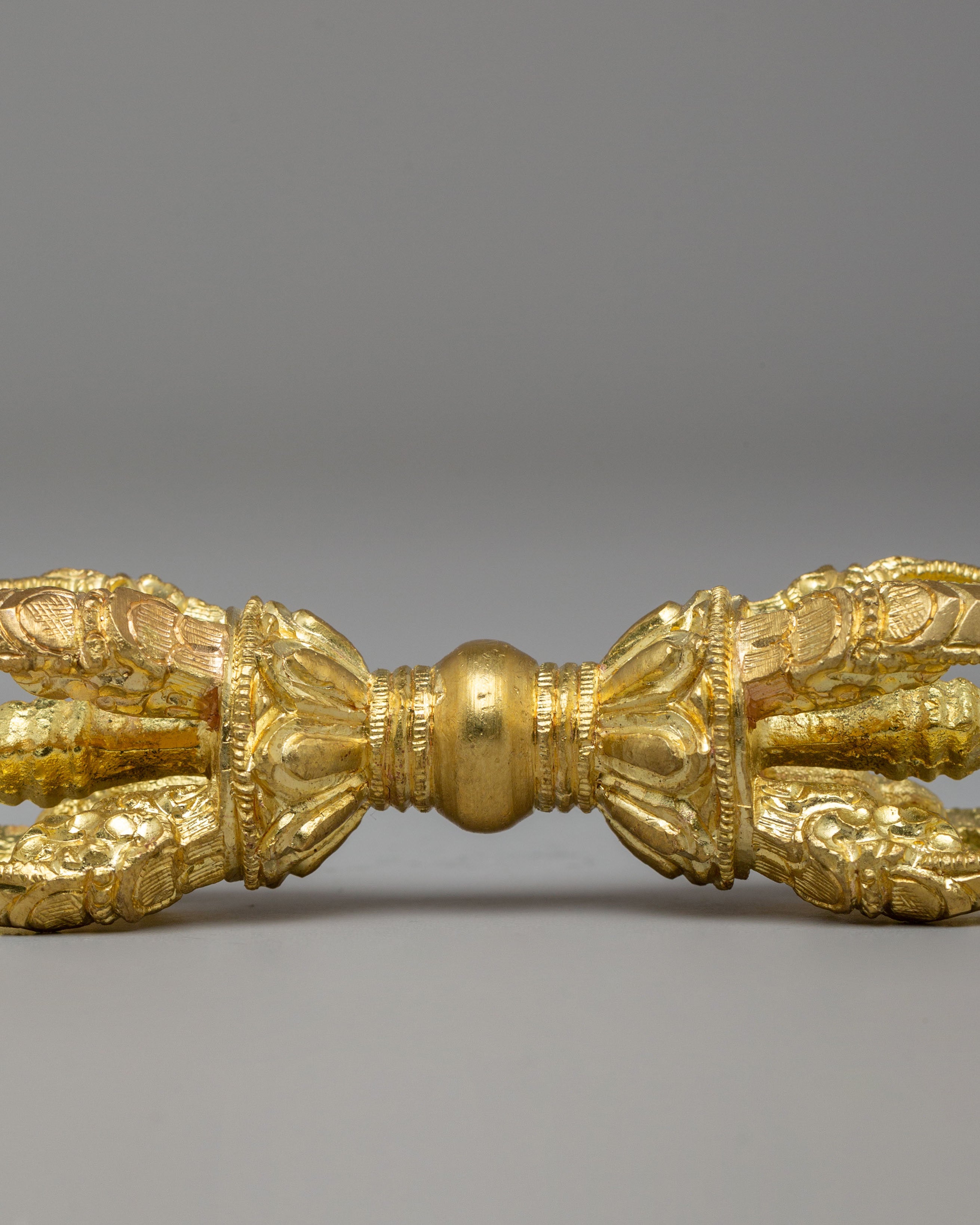 Tibetan Vajra and Bell Ritual Set | Handcrafted Buddhist Ceremonial Tools