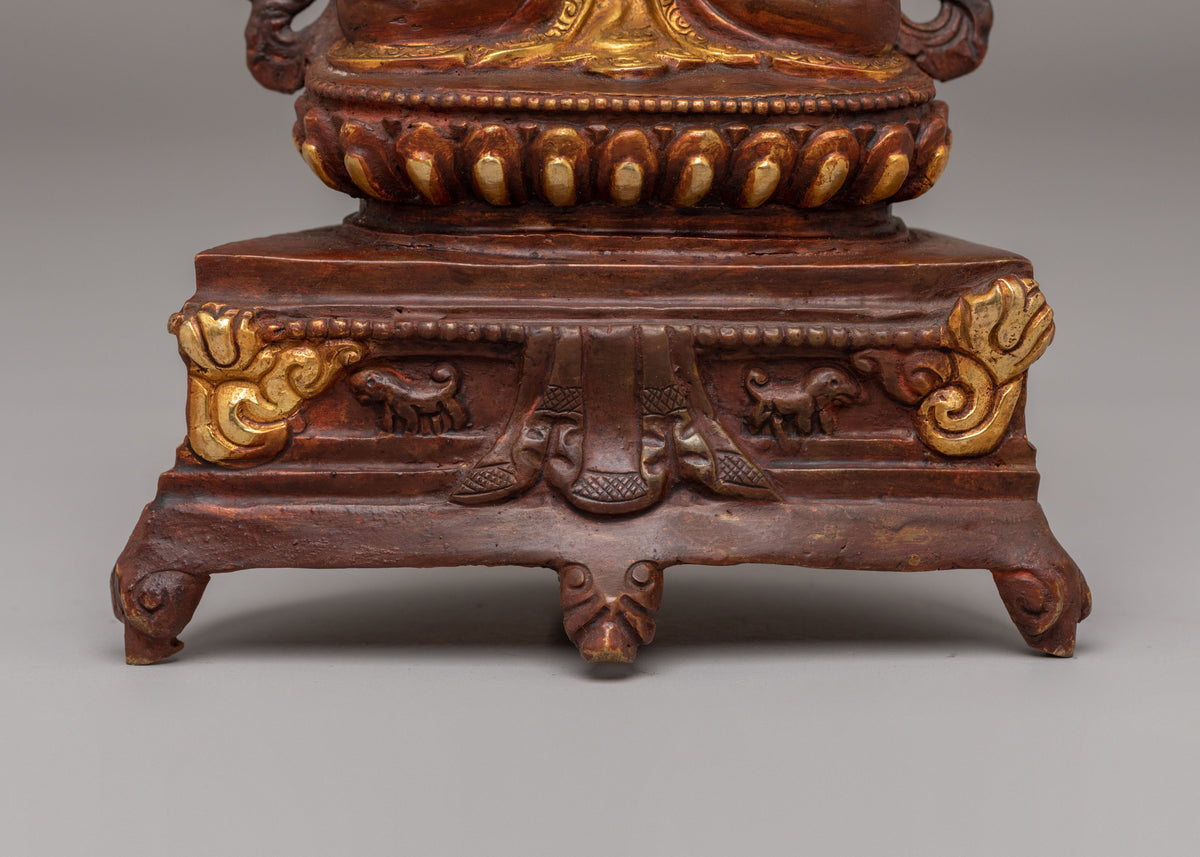 Handcrafted Chenrezig Sculpture | Compassionate Bodhisattva Statue