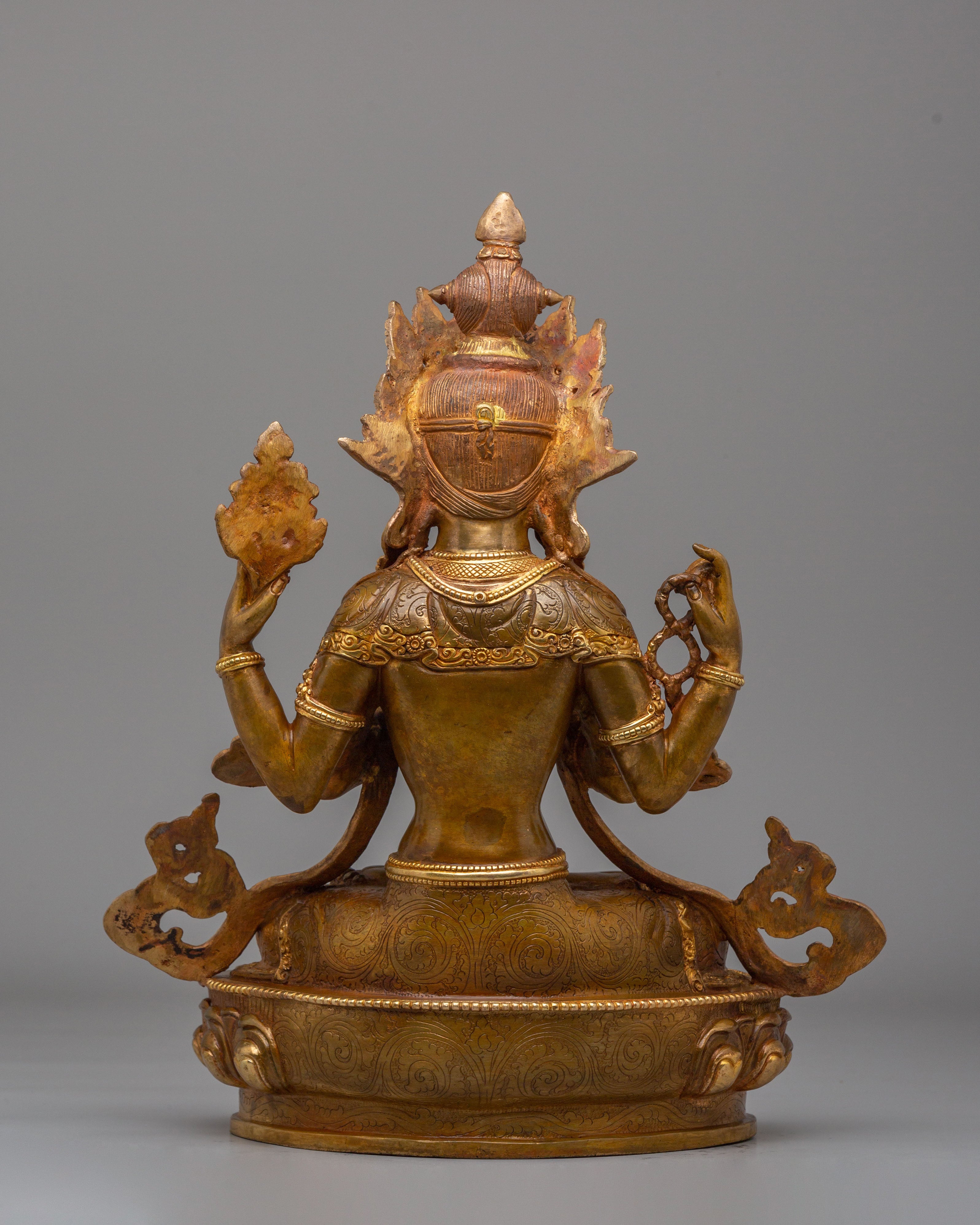 Avalokiteshvara Chenrezig Altar Statue | Bodhisattva of Infinite Compassion