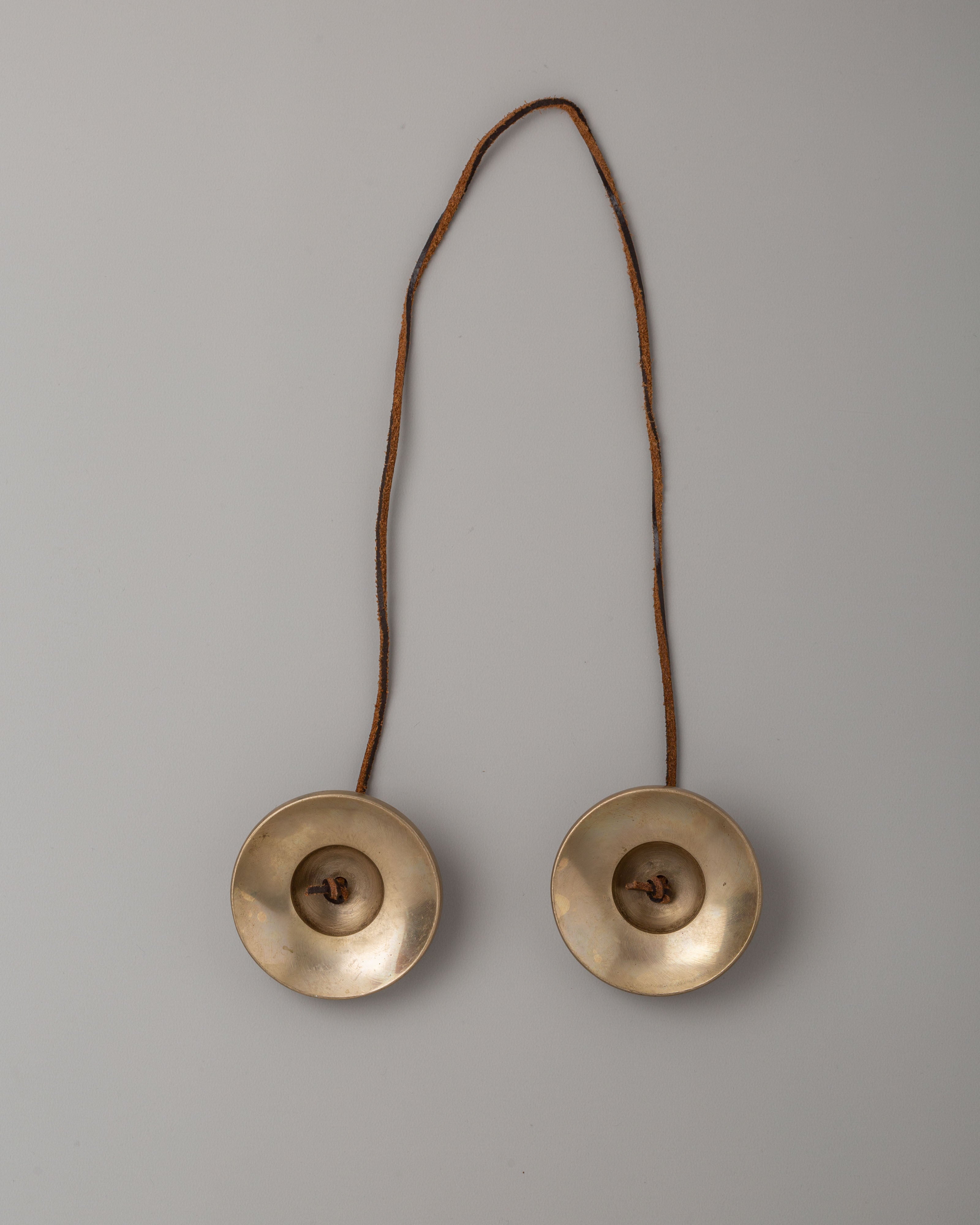 Handcrafted Altar Tingsha | Sacred Bronze Meditation Cymbals