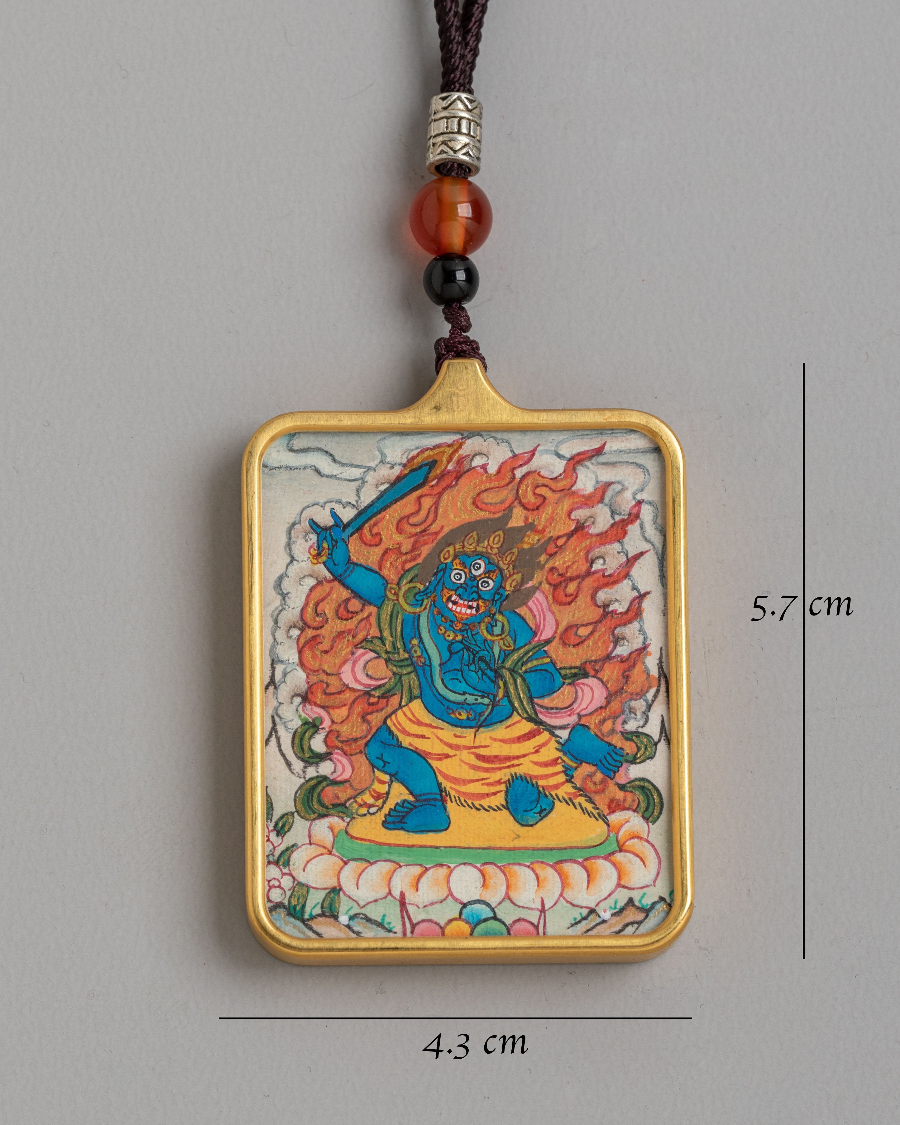 Traditional Achala Locket | Handcrafted Protection Pendant