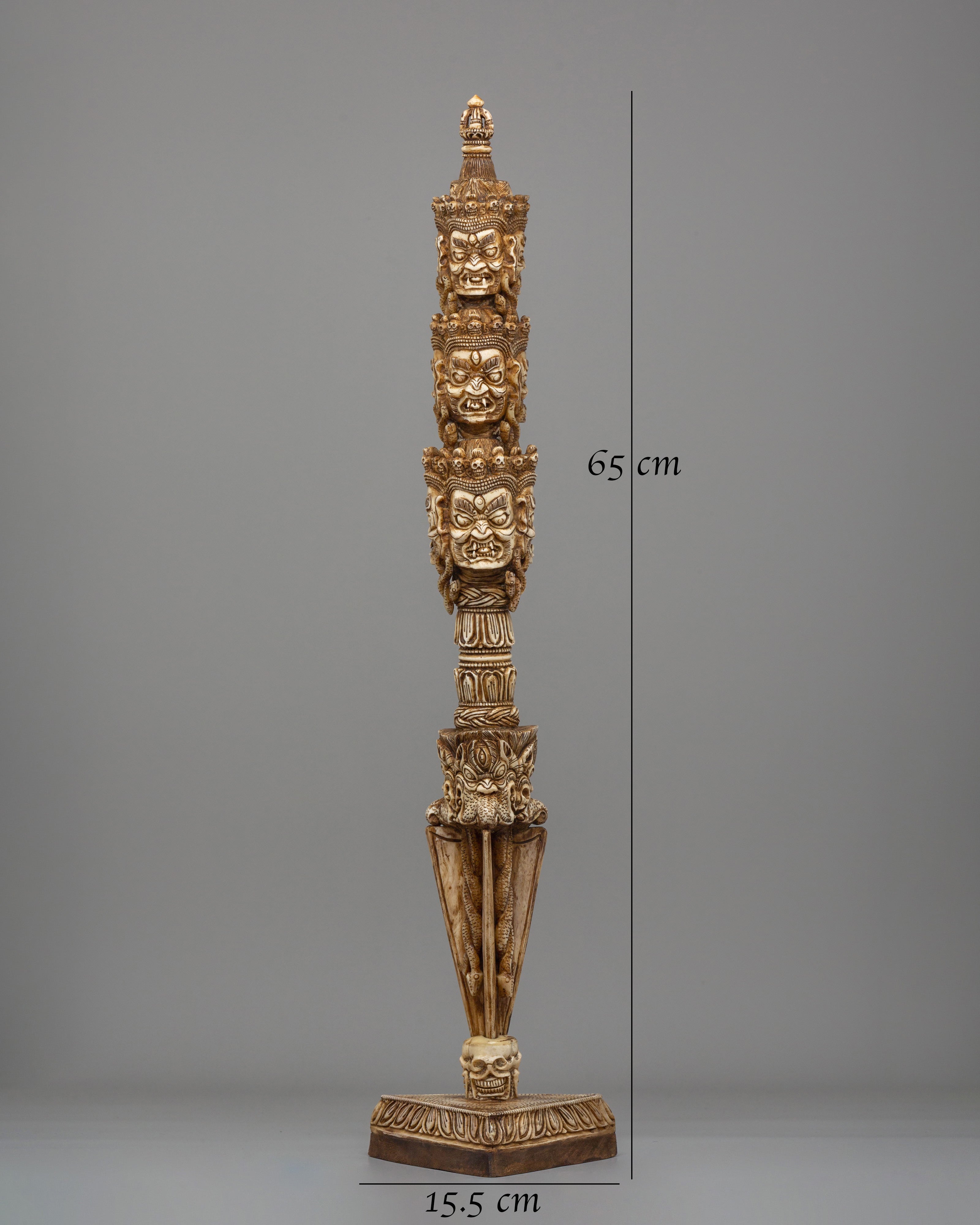 Traditional Tibetan Ritual Phurba | Sacred Buddhist Dagger