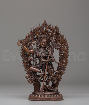 Handcrafted Dorje Phagmo Buddhist Statue | Spiritual Protection Deity