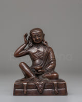 Handmade Jetsun Milarepa Tibetan Yogi Statue