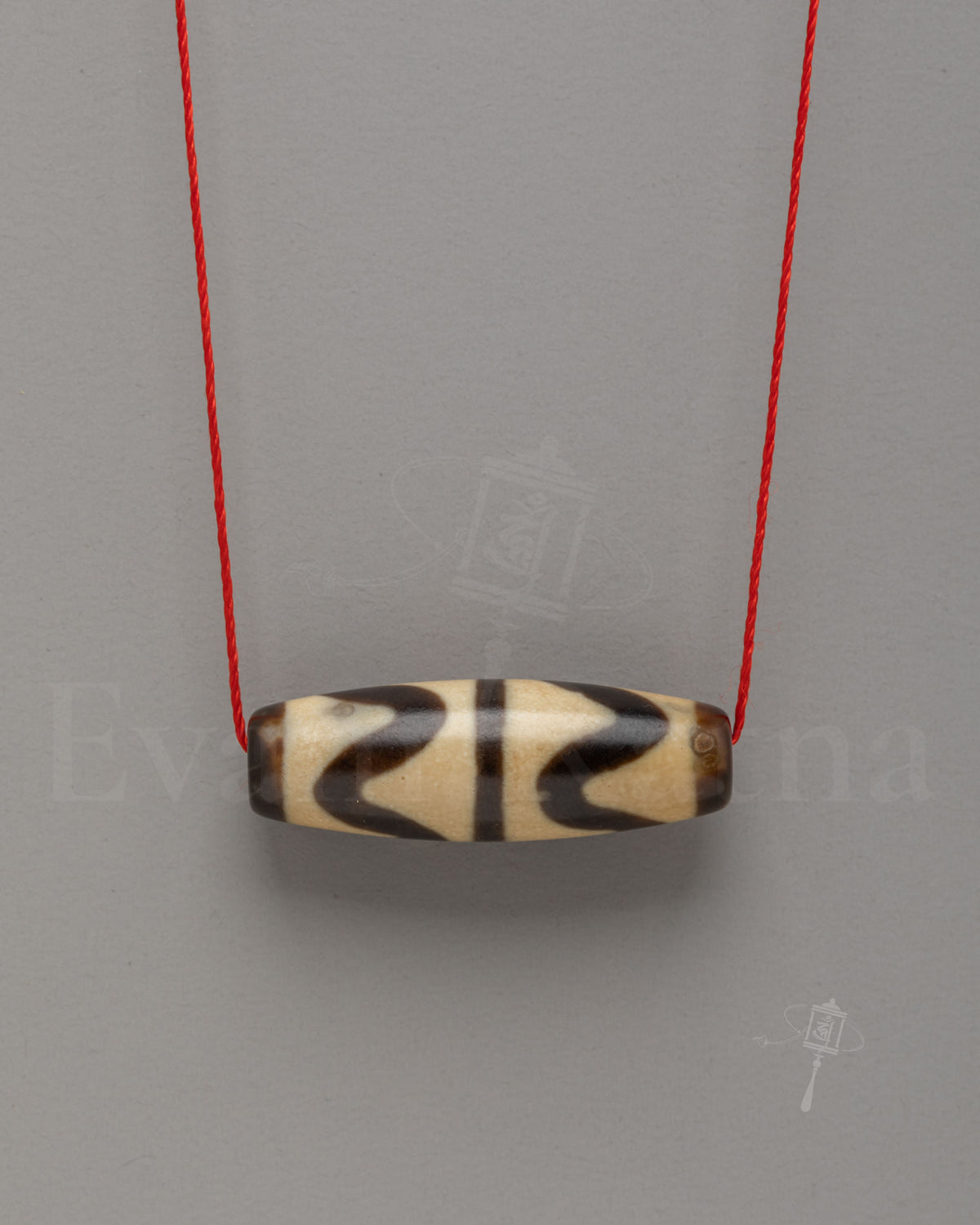 Traditional Buddhist Beads Locket | Agate Dzi Beads Spiritual Jewelry