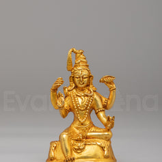 Gold-plated Shiva Idol 