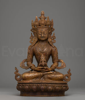 Sacred Amitayus Enlightenment Statue