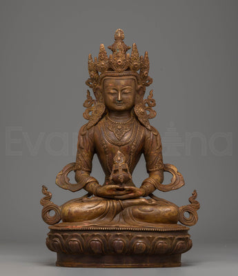 Sacred Amitayus Enlightenment Statue