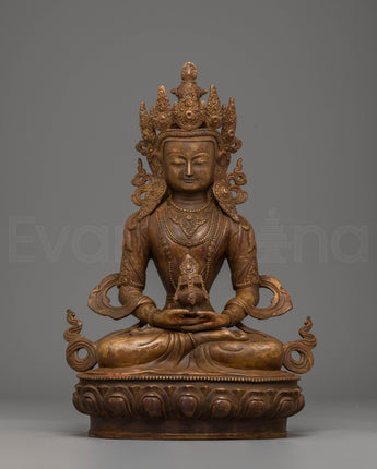 Sacred Amitayus Enlightenment Statue