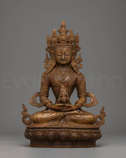 Sacred Amitayus Enlightenment Statue