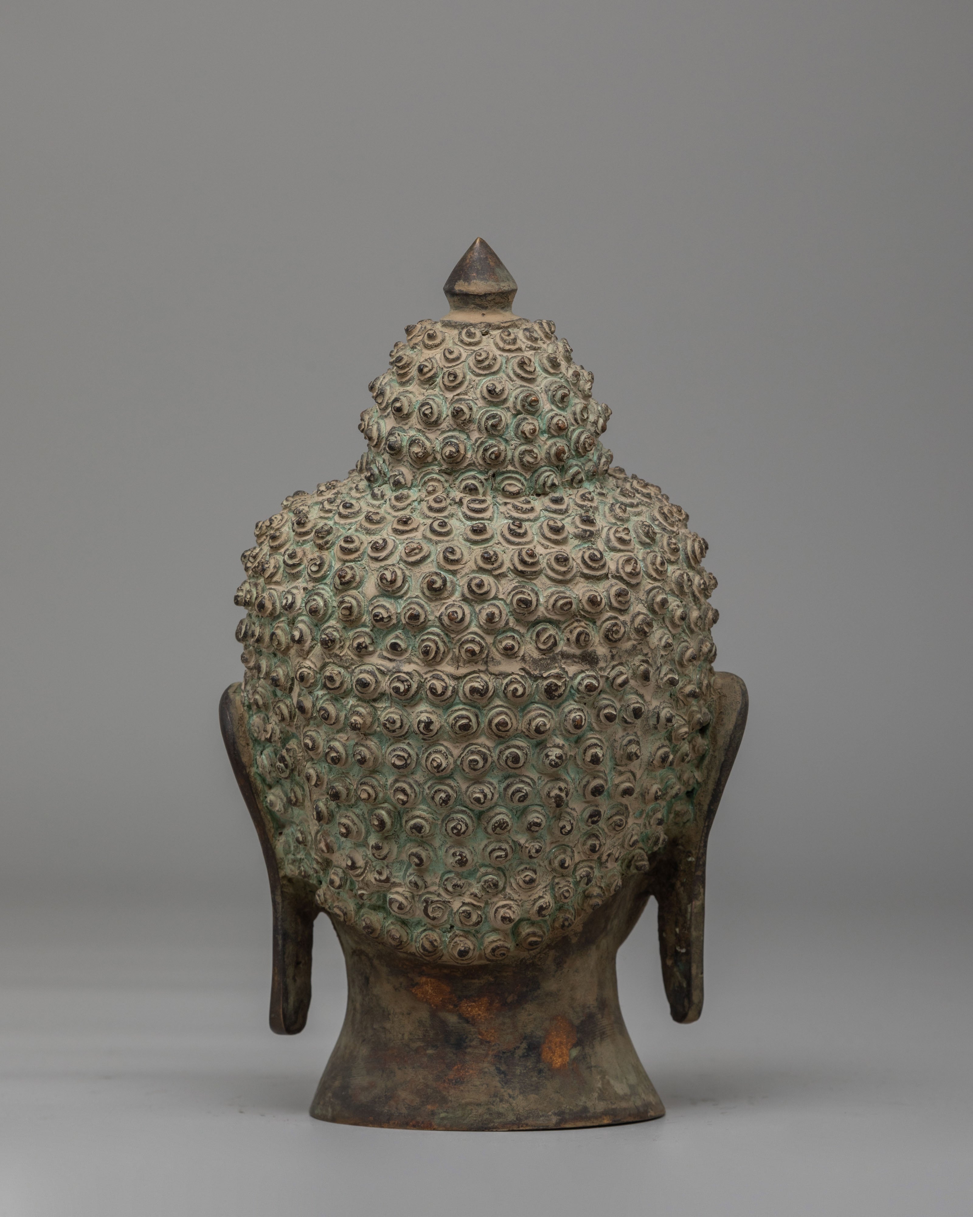 Buddha Head for Spiritual Decor | Traditional Art