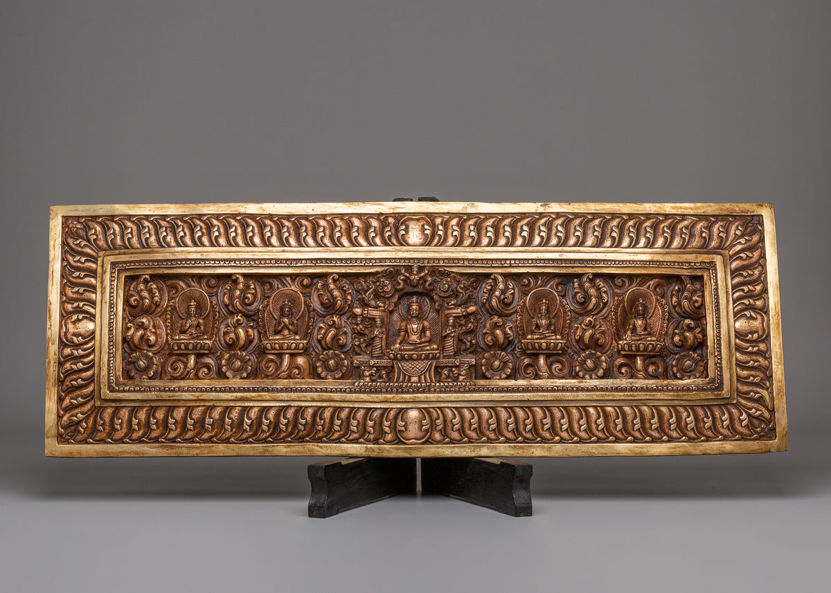Decorative Buddhist Decor | Five Dhyani Buddha Decor