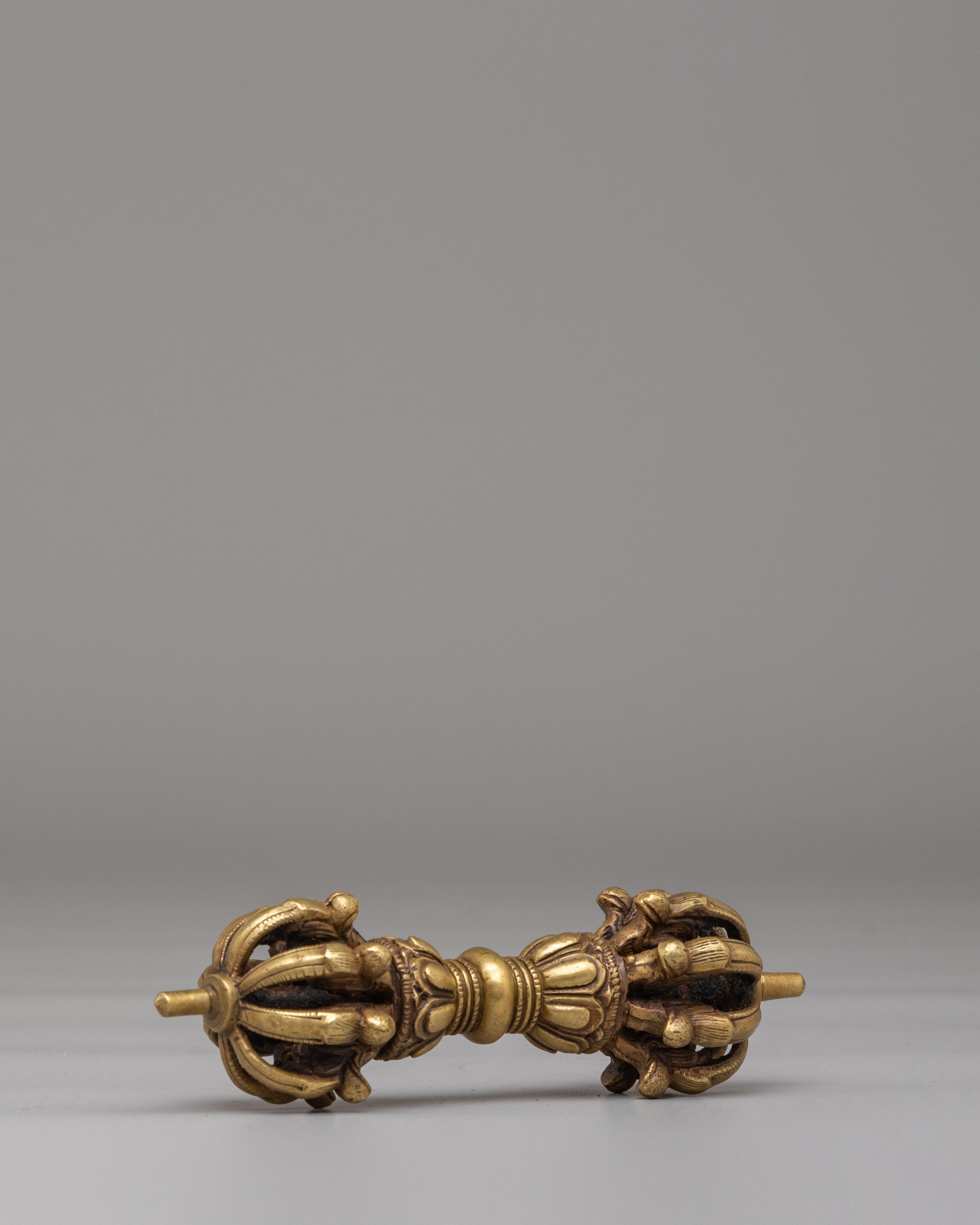 Sacred Vajra and Bell Set for Ritual | Handcrafted Buddhist Meditation Tools