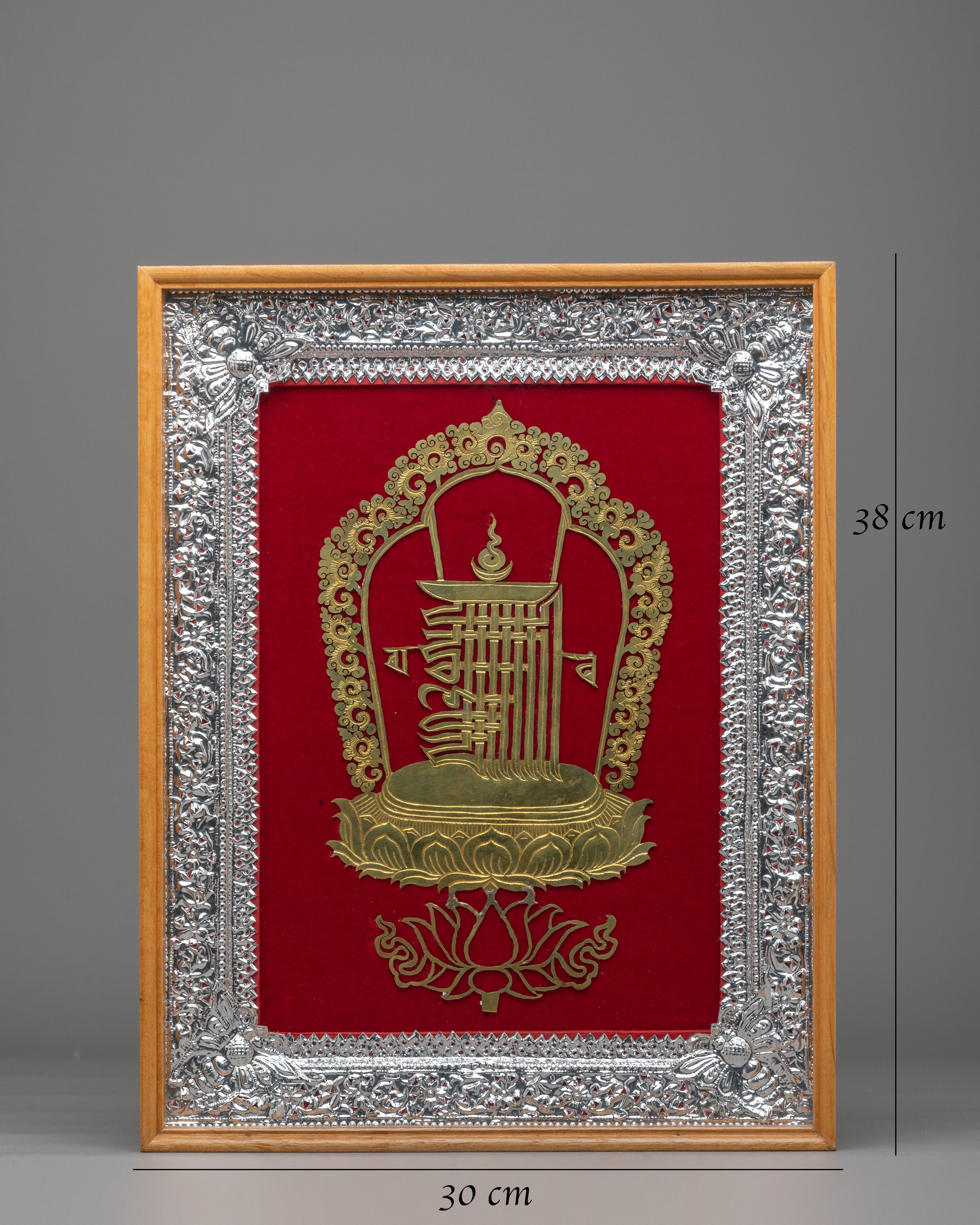 Kalachakra Emblem Wall Hanging | Kalachakra Symbol Art