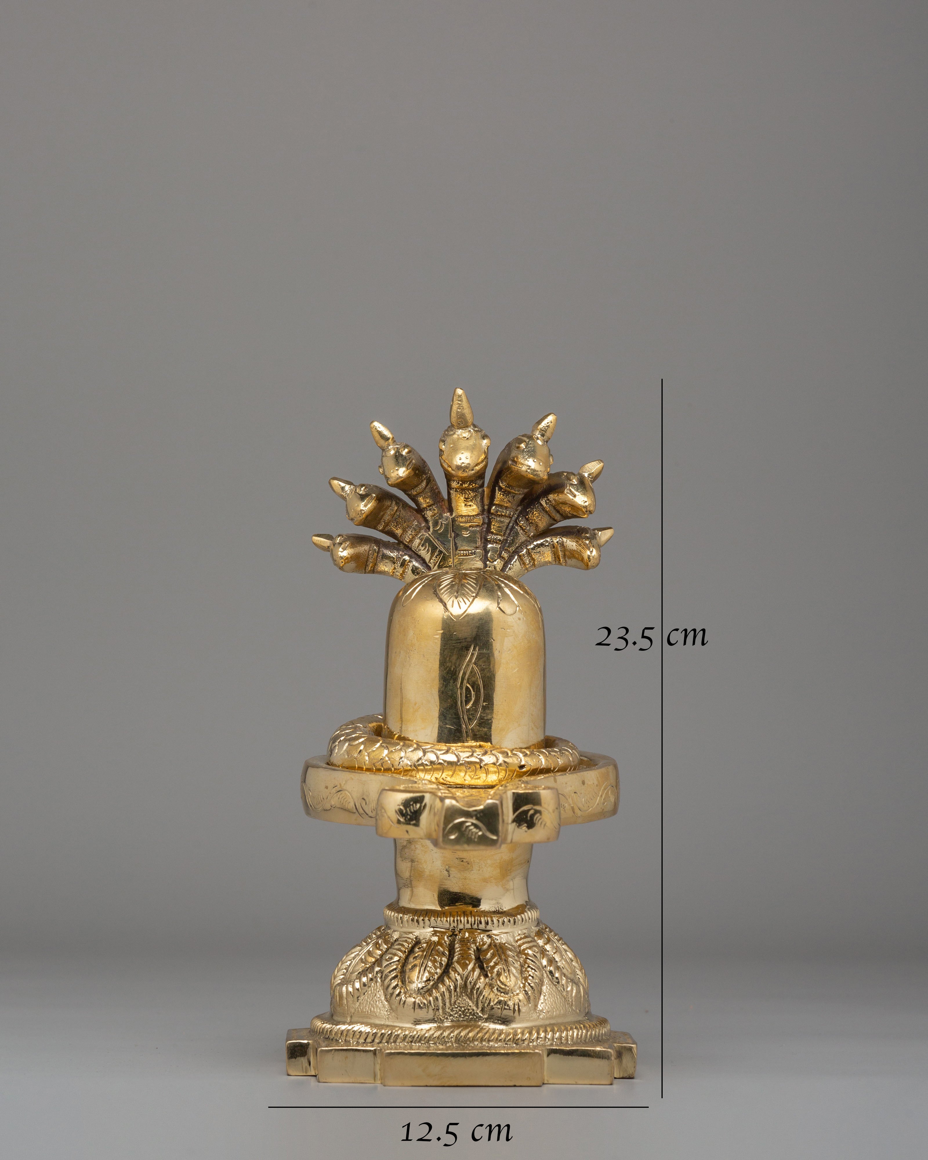 Handcrafted Shiva Linga | Sacred Hindu God Shiva Deity Sculpture