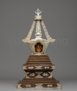 Buddhist Enlightenment Symbol Stupa