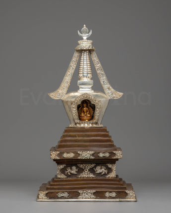 Buddhist Enlightenment Symbol Stupa