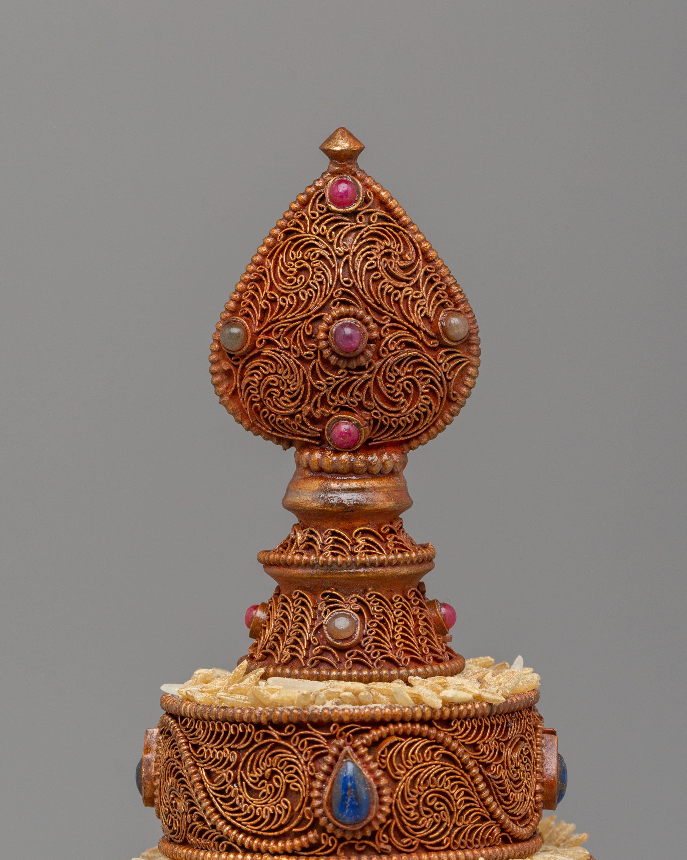Traditional Altar Mandala | Copper Body Mandala