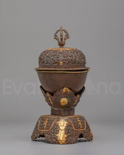 Traditional Buddhist Kapala Vessel