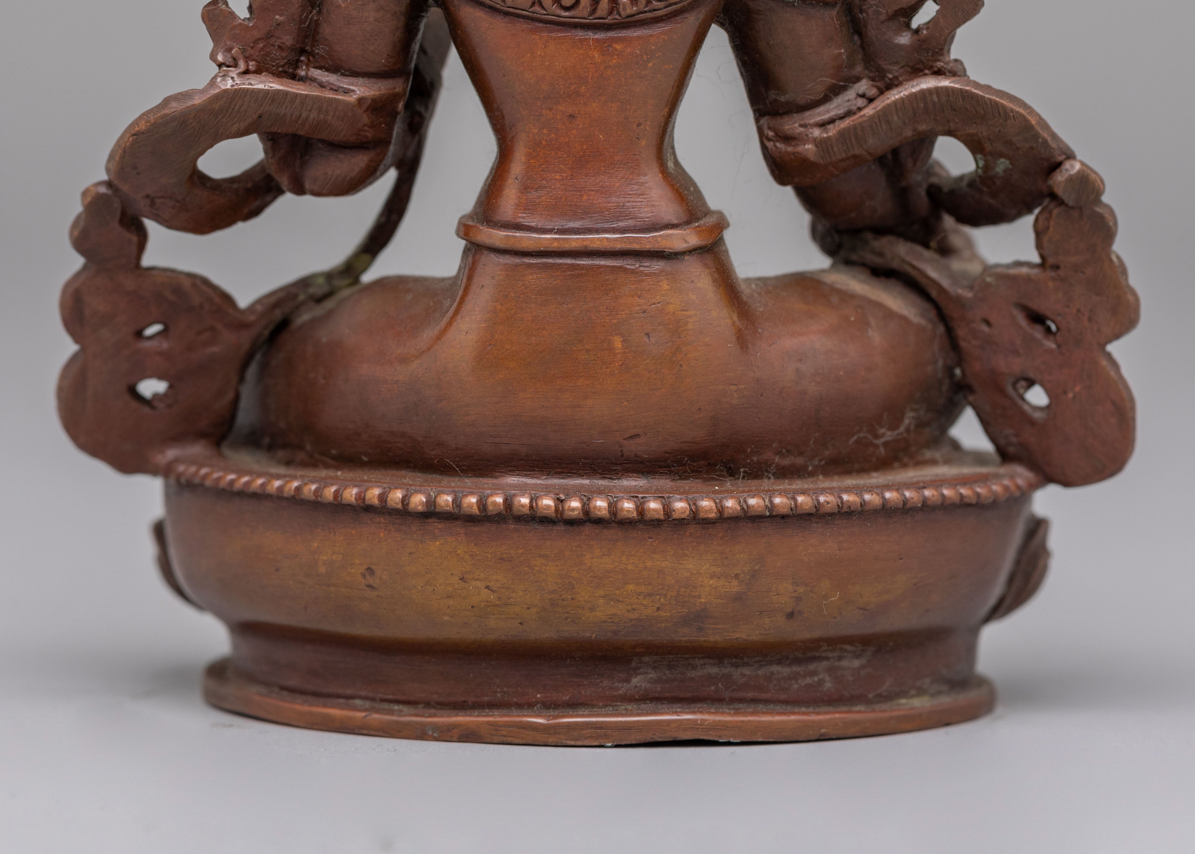 Sacred Green Tara Bodhisattva Statue | Tibetan Goddess of Compassion