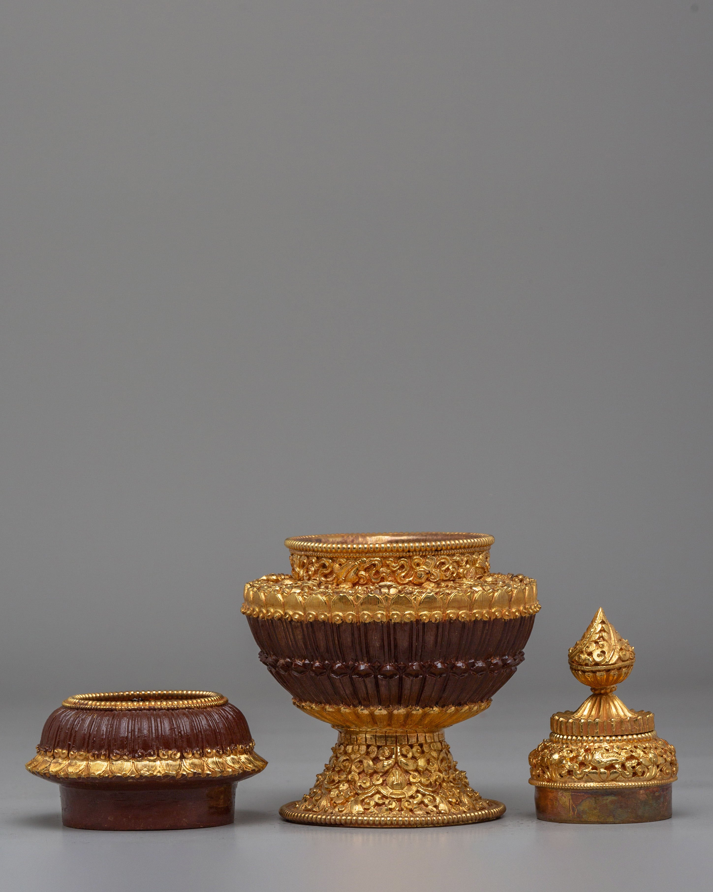 Dhupur Rice Pot for Ritual Offerings | Buddhist Altar Vessel