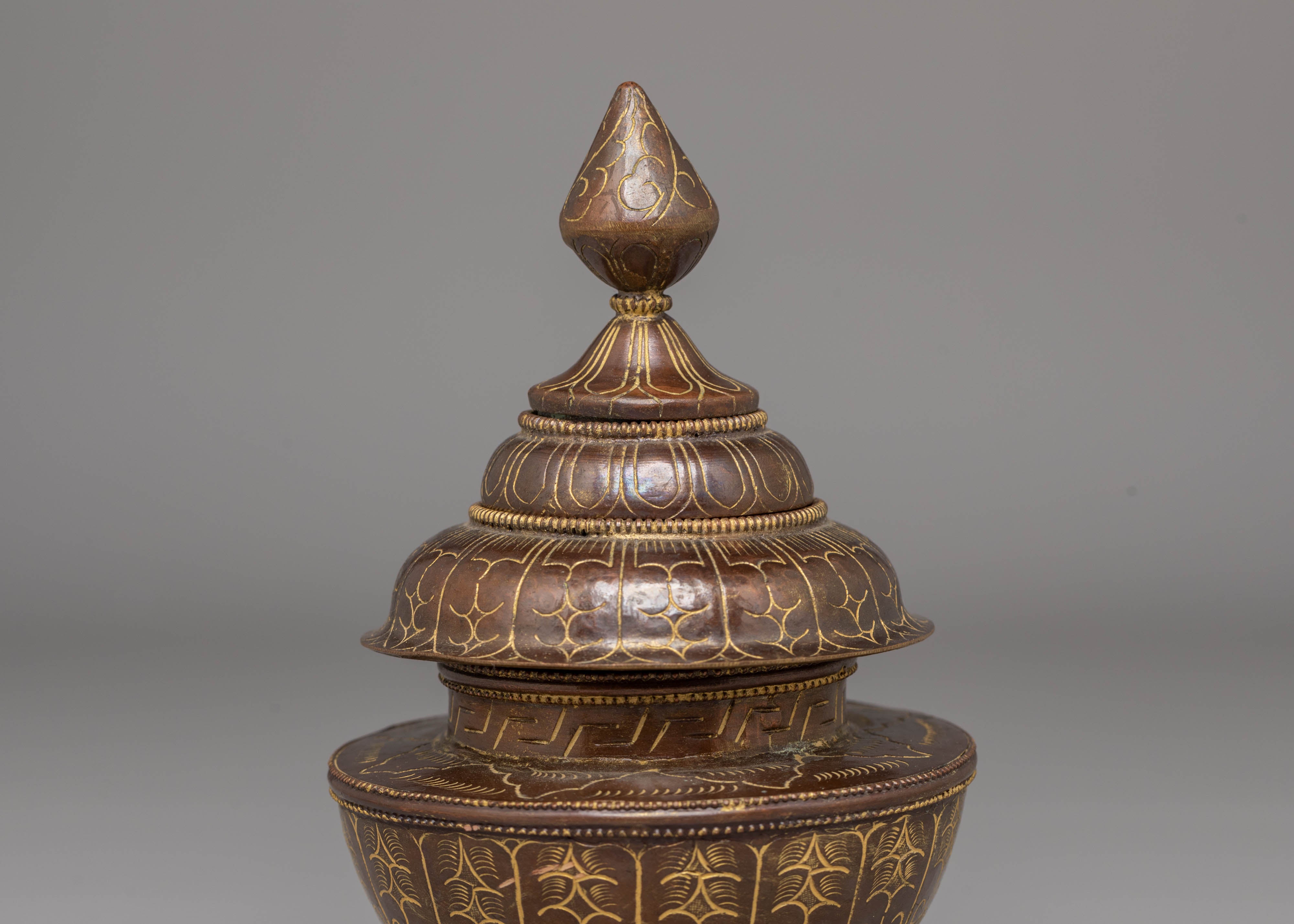Handcrafted Buddhist Rice Pot | Sacred Offering Vessel for Rituals & Blessings