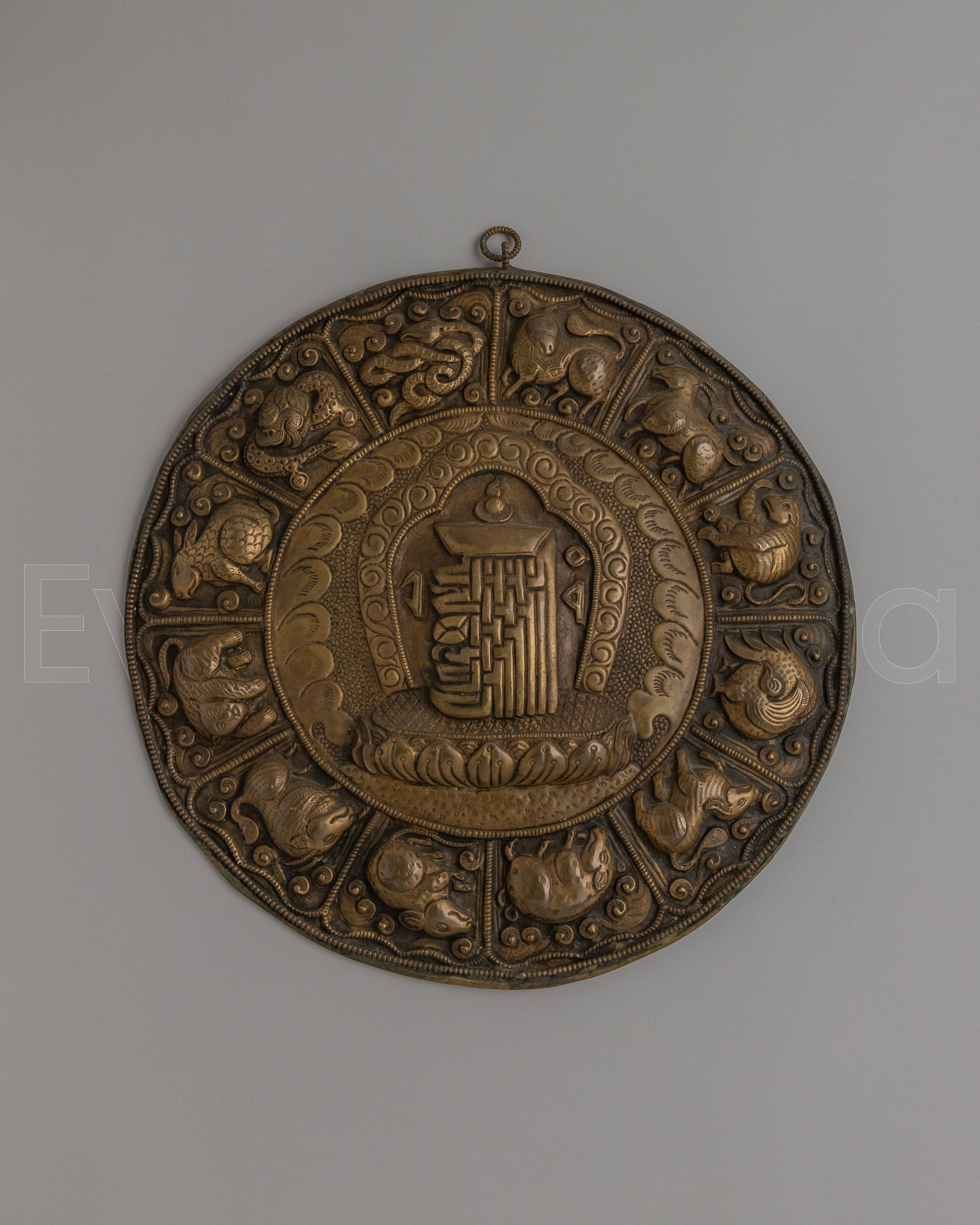 Sacred Kalachakra Wall Hanging