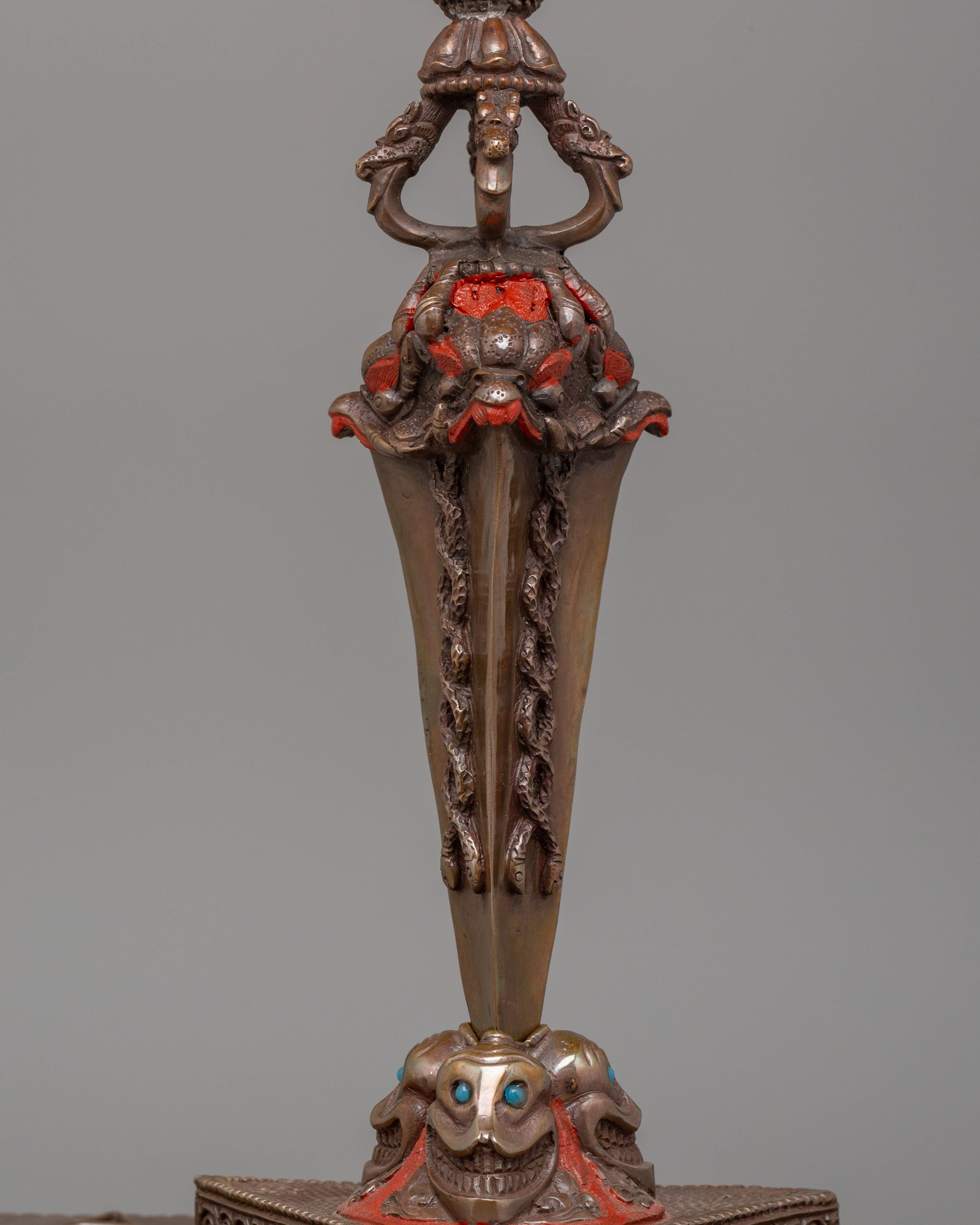 Ceremonial Phurba Set for Rituals | Tibetan Buddhist Knife Set