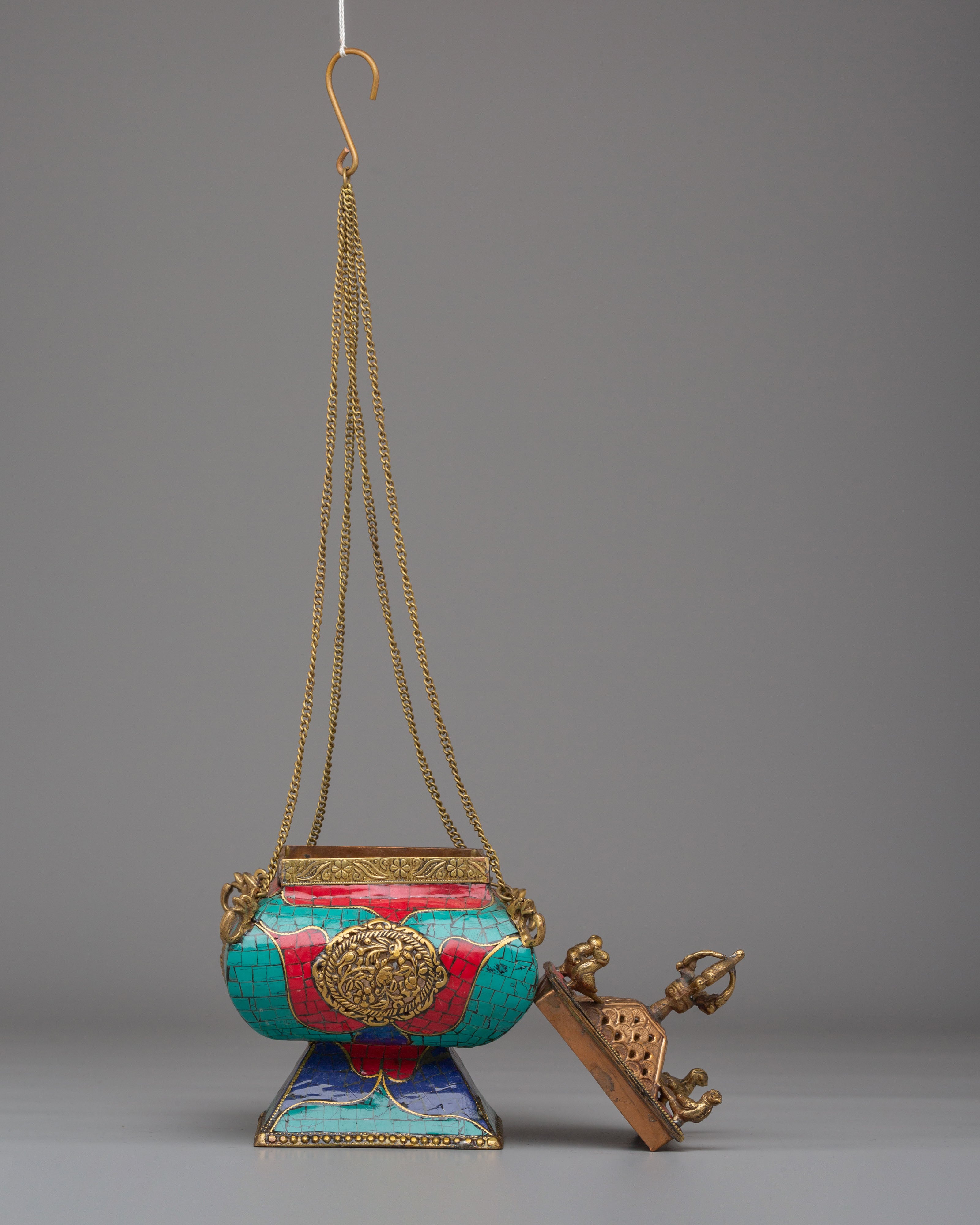 Handmade Tibetan Incense Holder | Ritual and Meditation