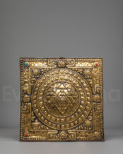 Tibetan Sri Yantra Wall Hanging