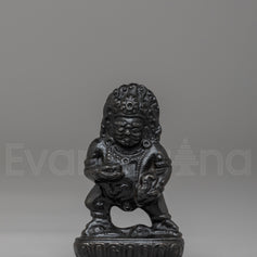 Machine Made Black Dzambhala Statue