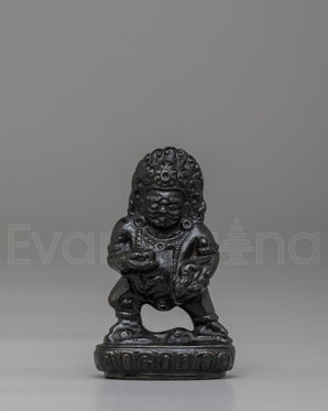 Machine Made Black Dzambhala Statue