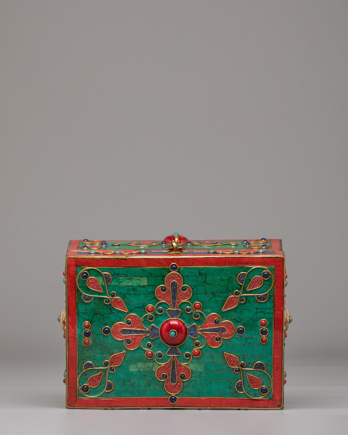 Handcrafted Ornamental Treasure Box | Spiritual Home Decor
