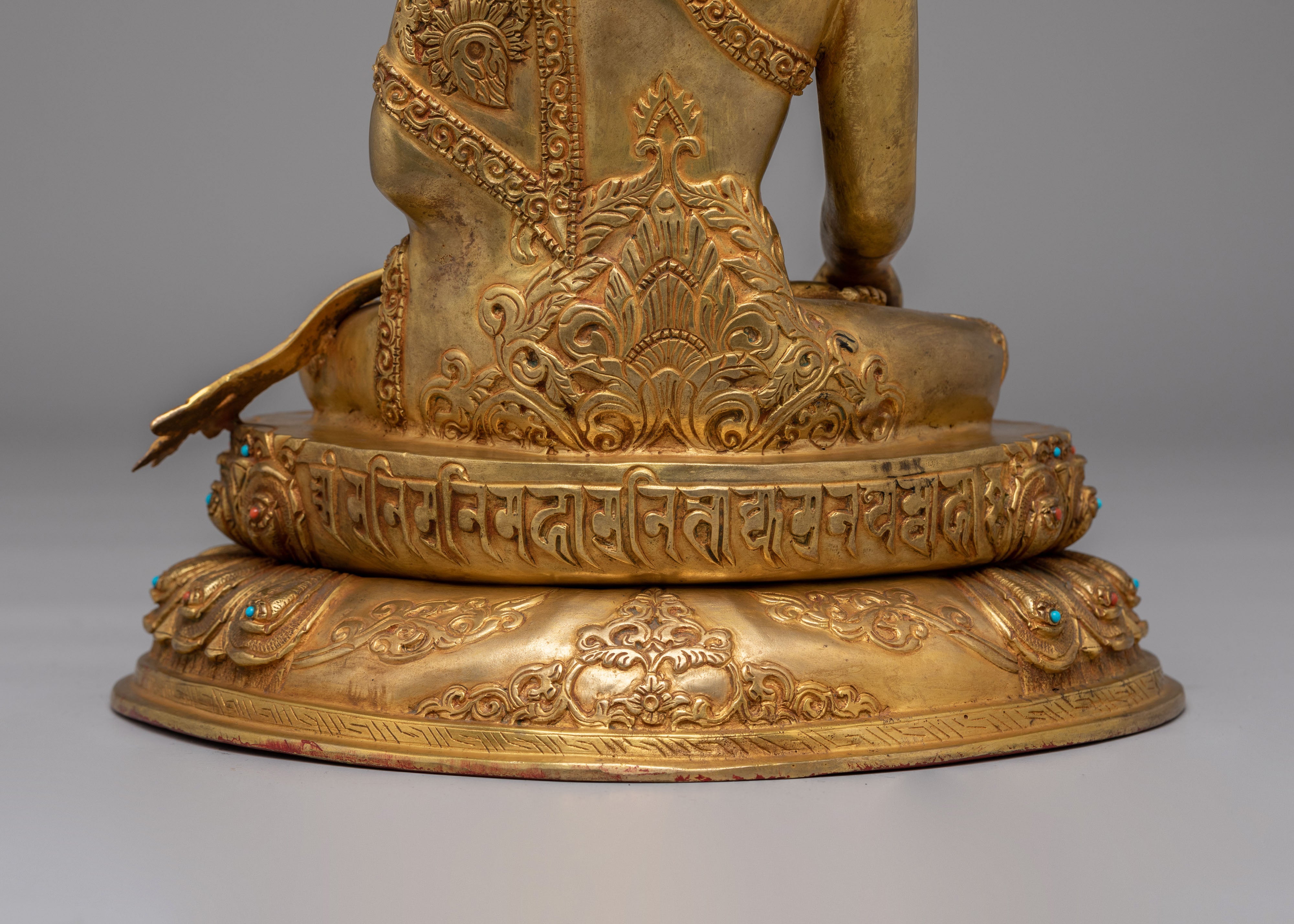 Sacred Ritual Shakyamuni Buddha Statue | Tibetan Enlightenment Figurine