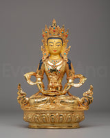 Amitayus Handcrafted Copper Statue